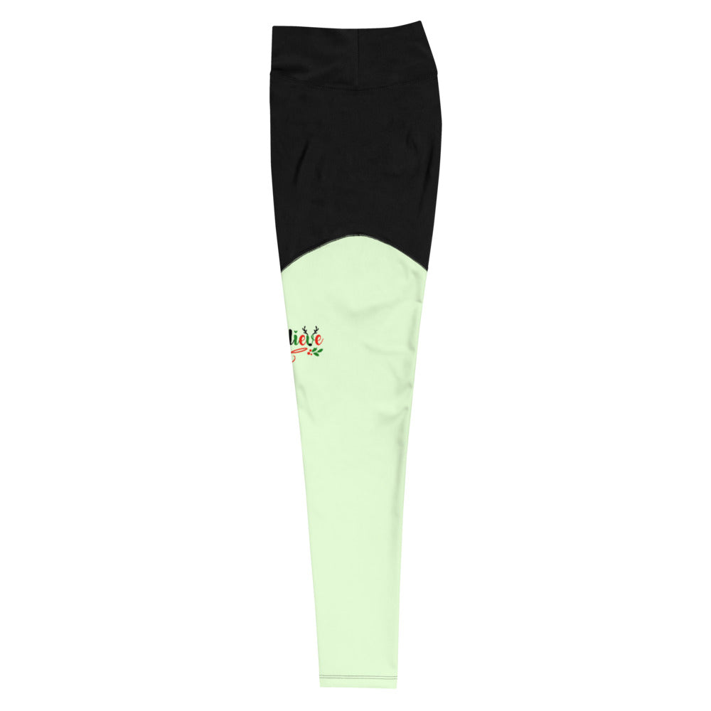 BELIEVE - Sports Leggings