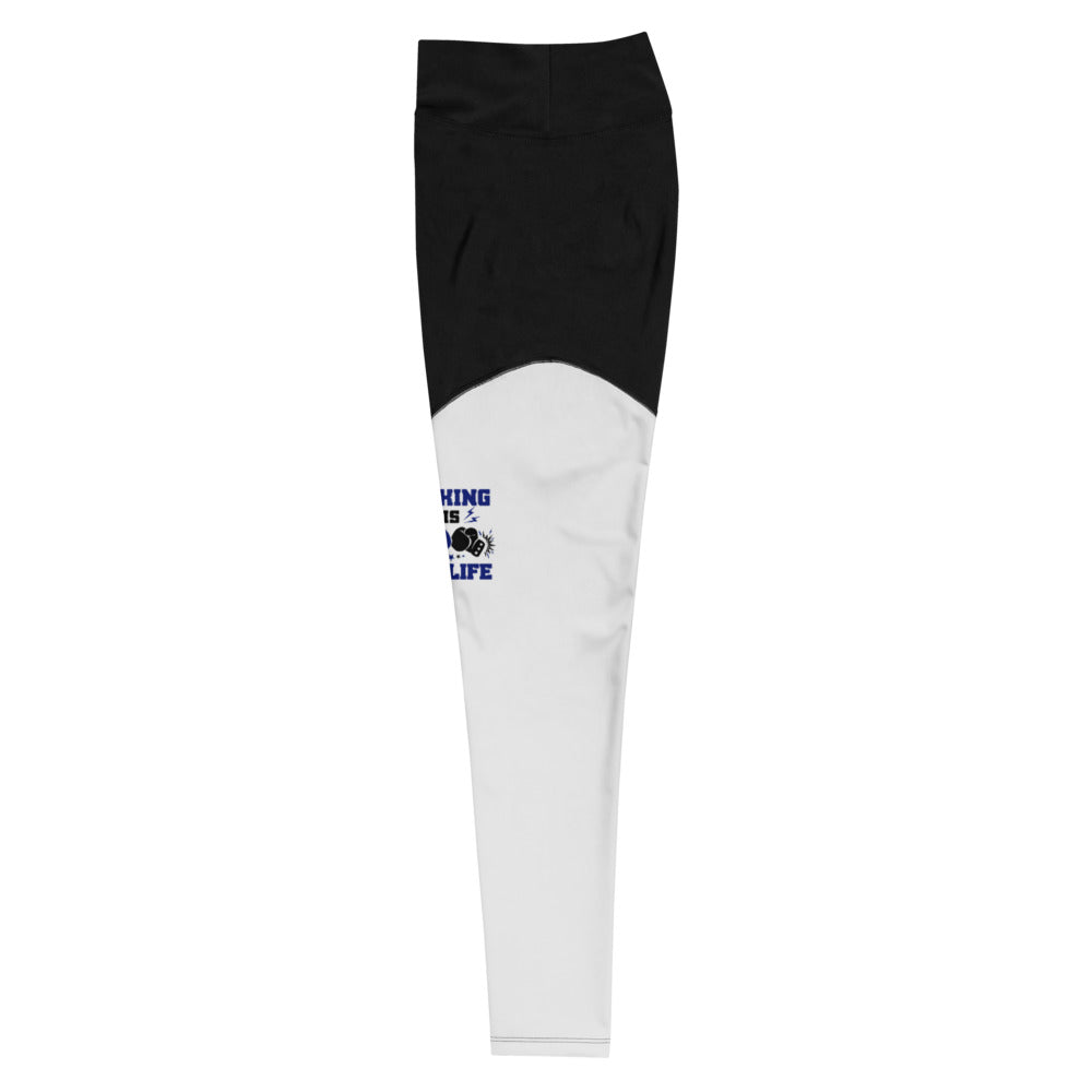 BOXING IS MY LIFE - Sports Leggings