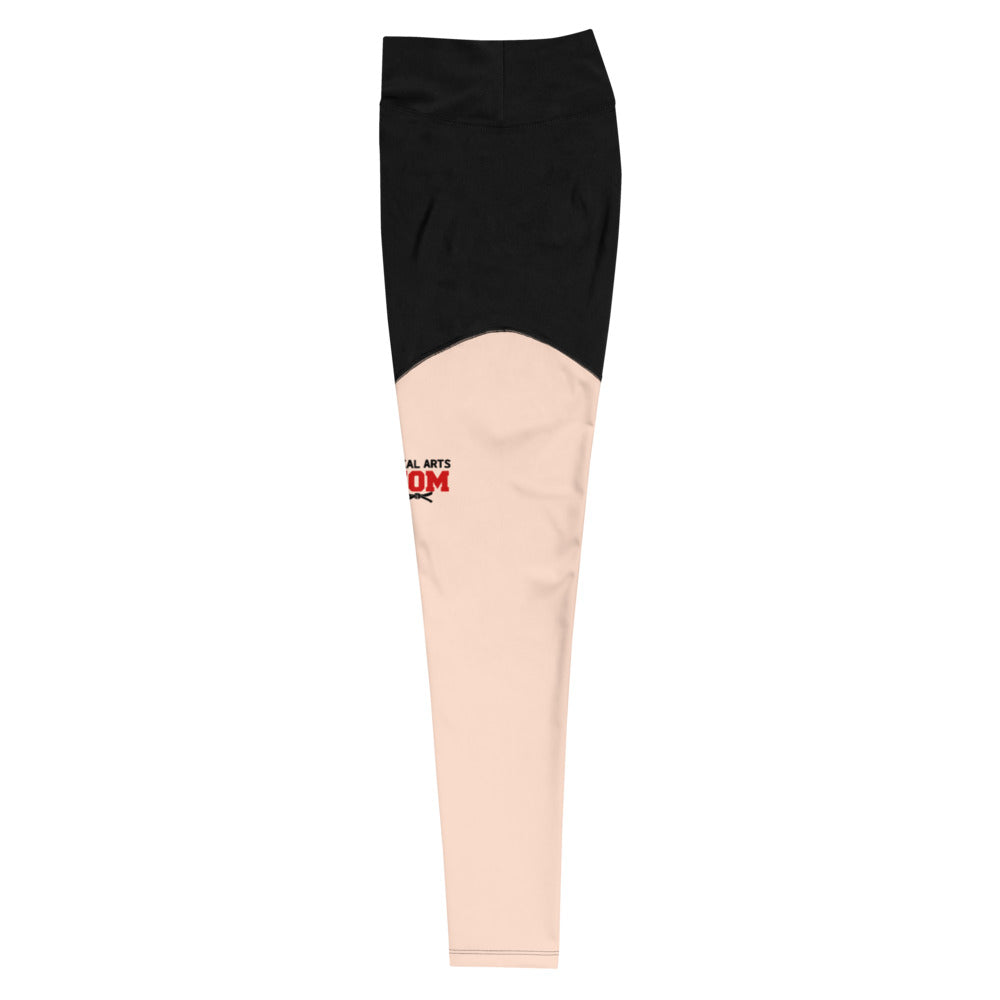 MARTIAL ARTS MOM - Sports Leggings