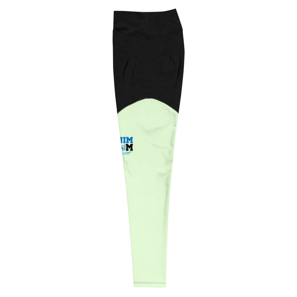 SWIM MOM - Sports Leggings