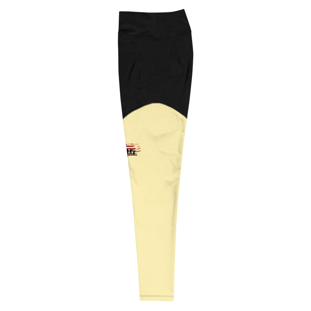 AMERICAN SOLDIERS - Sports Leggings