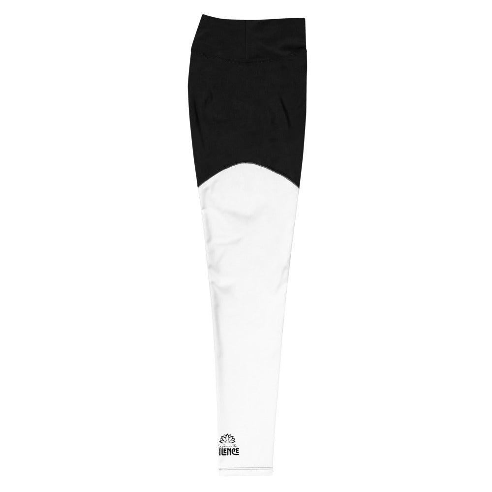 EMBRACE THE SILENCE - Sports Leggings