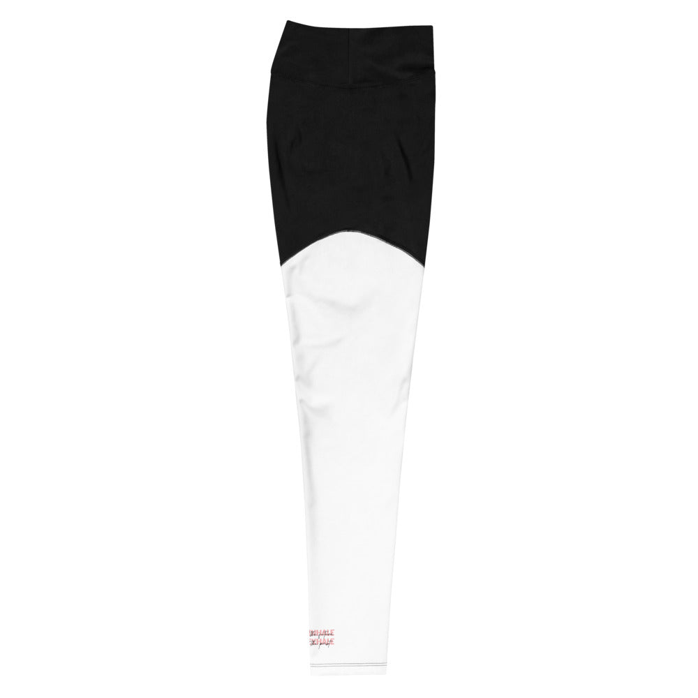 INHALE THE FUTURE EXHALE THE PAST - Sports Leggings