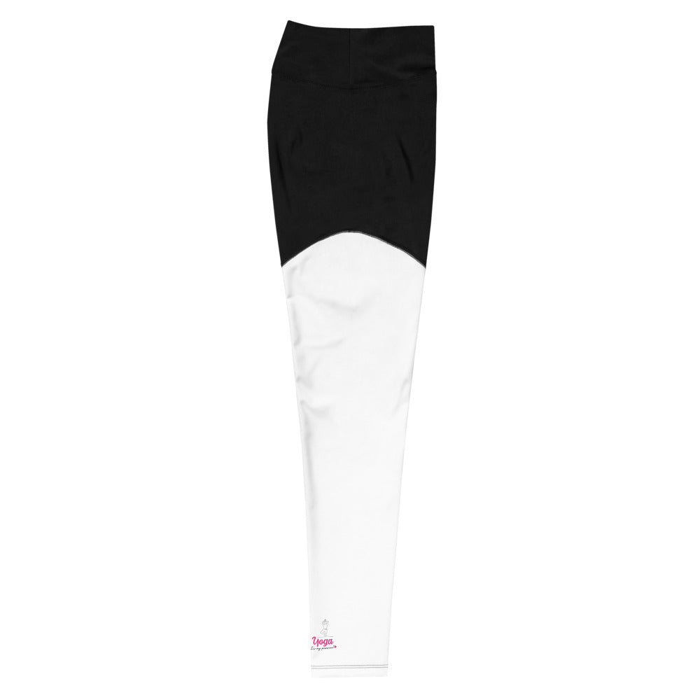 YOGA IT'S MY PASSION - Sports Leggings