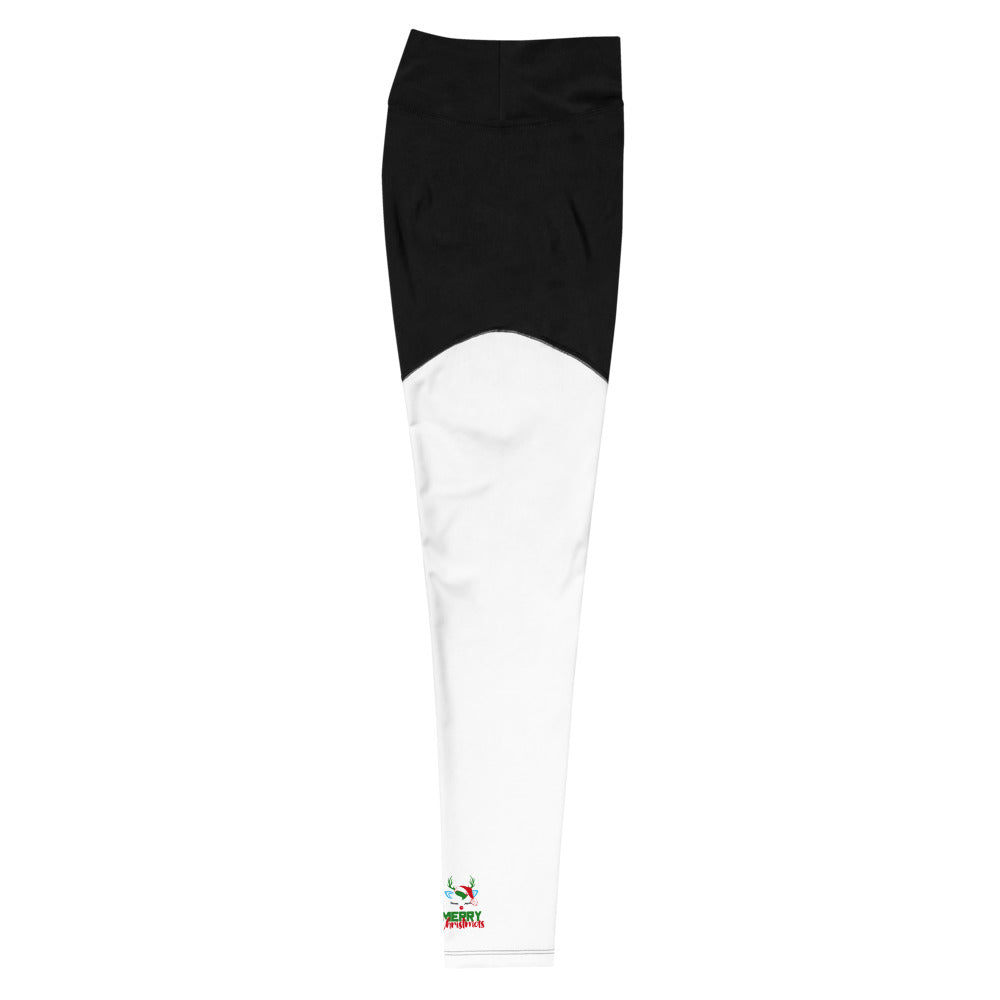 MERRY CHRISTMAS - Sports Leggings