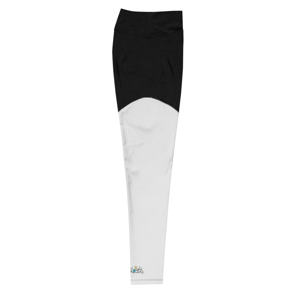 LOVE EARTH - Sports Leggings