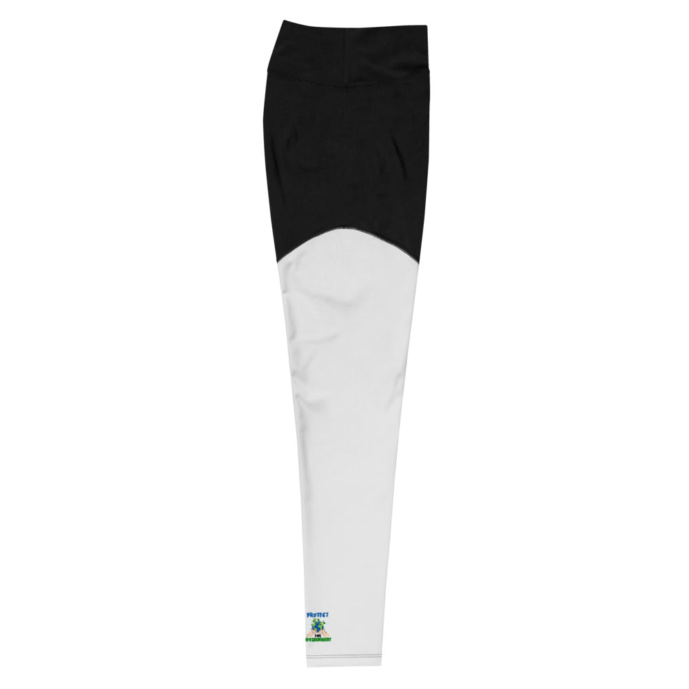 PROTECT THE ENVIRONMENT - Sports Leggings