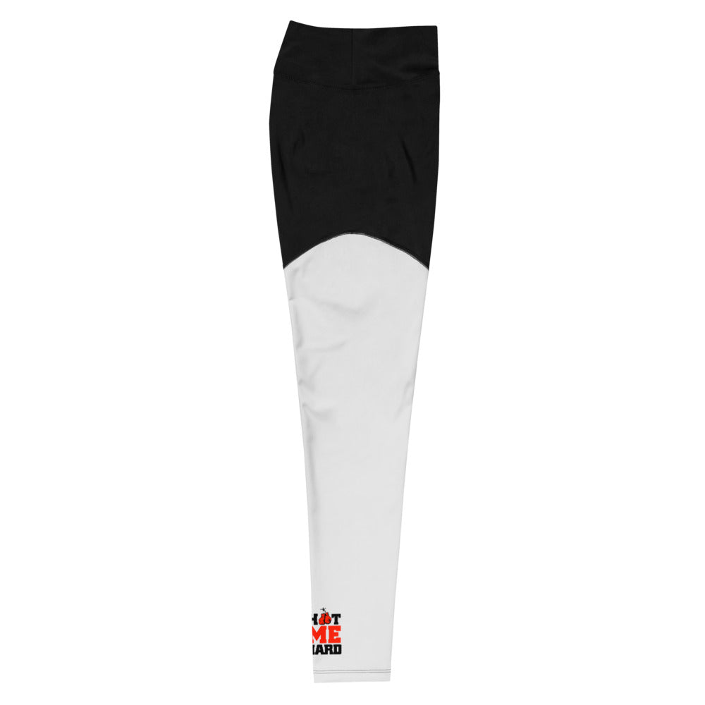 HOT ME HARD - Sports Leggings