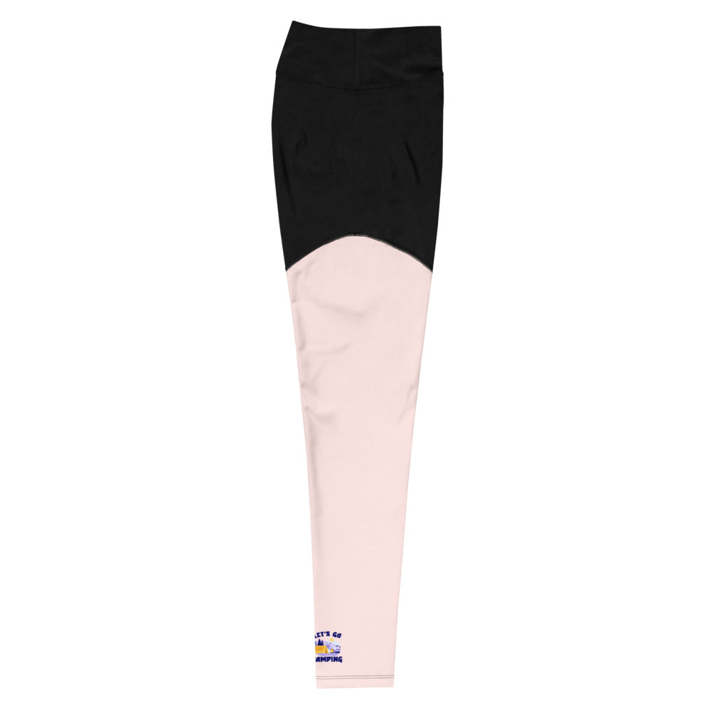 LET'S GO CAMPING - Sports Leggings