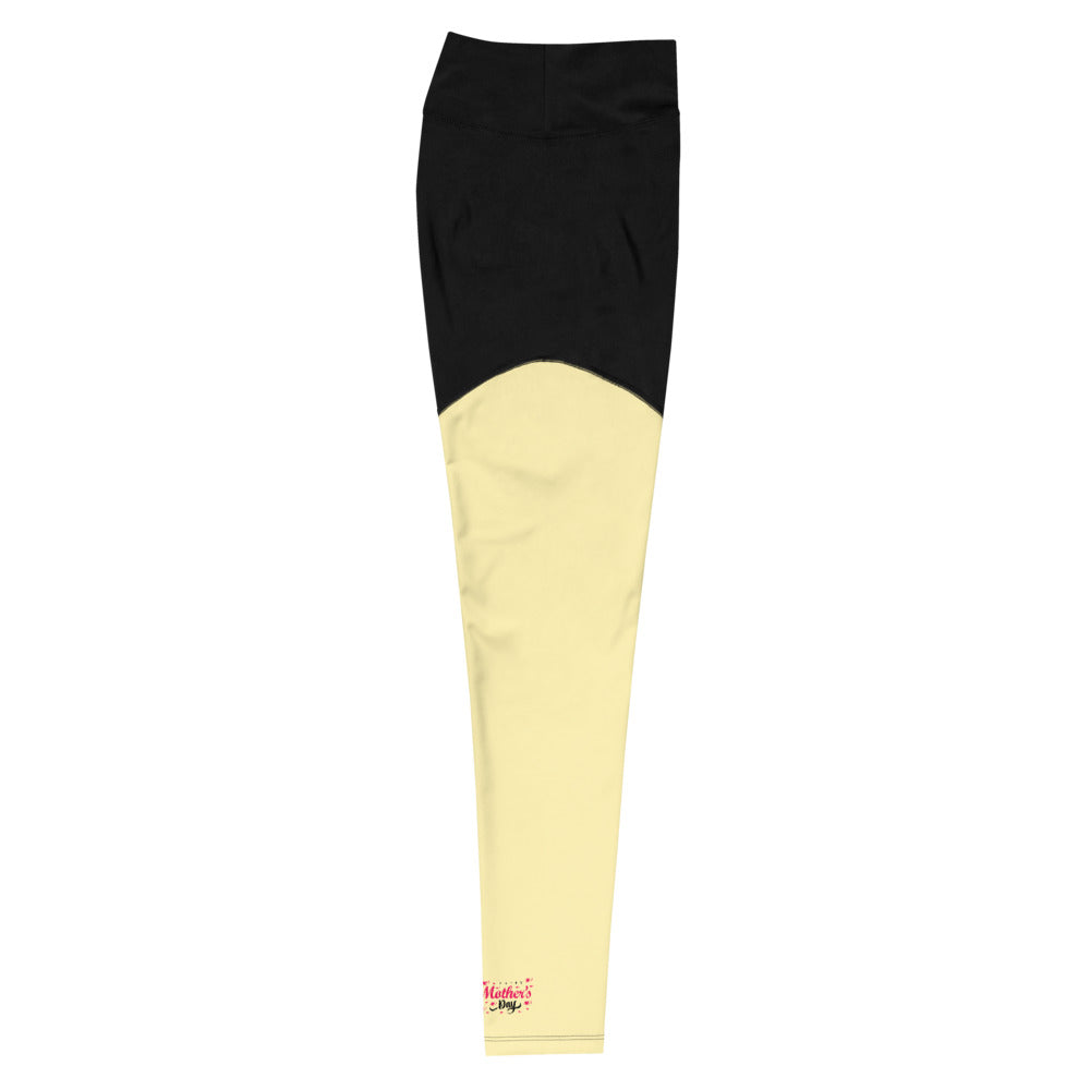 HAPPY MOTHER'S DAY - Sports Leggings