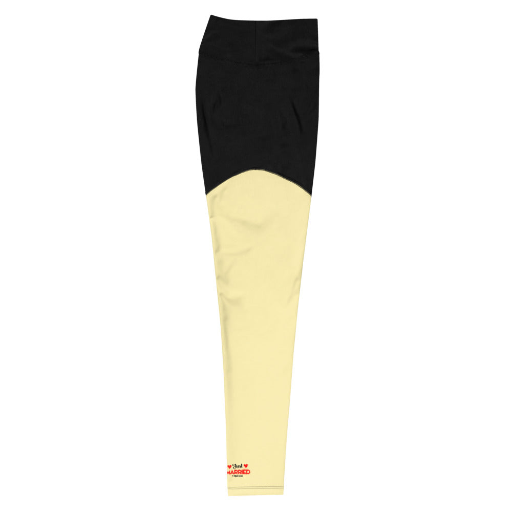 JUST MARRIED - Sports Leggings