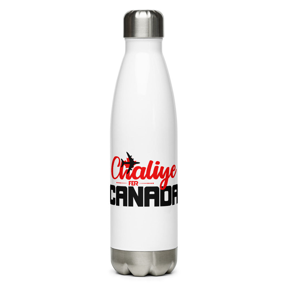 CHALIYE FER CANADA - Stainless Steel Water Bottle