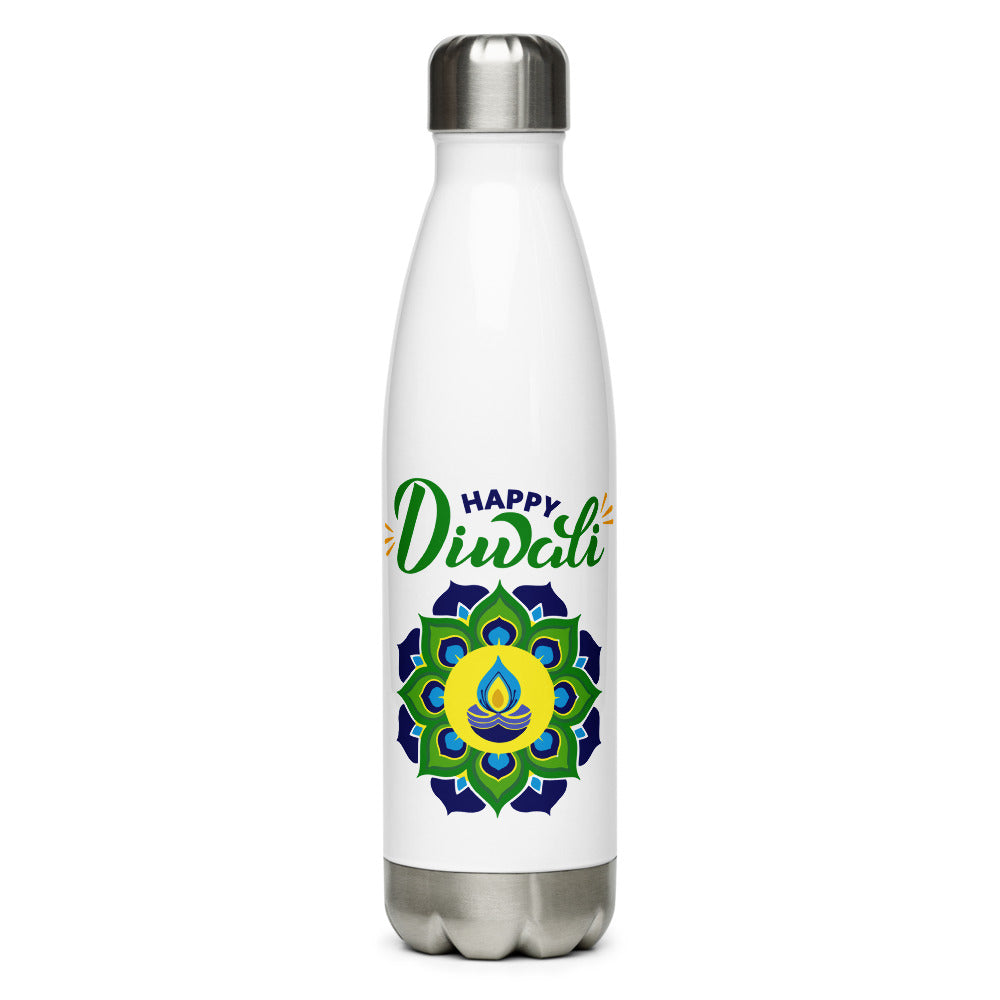 HAPPY DIWALI - Stainless Steel Water Bottle