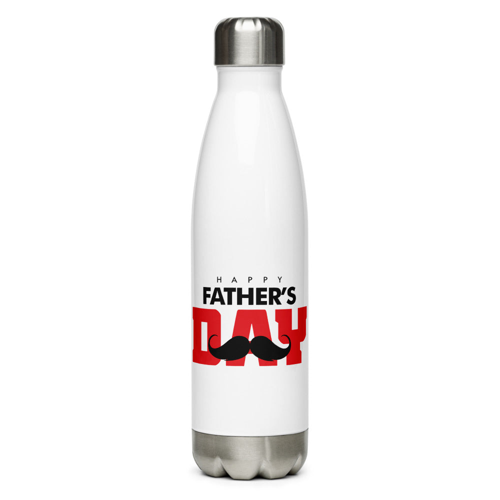 HAPPY FATHER'S DAY - Stainless Steel Water Bottle