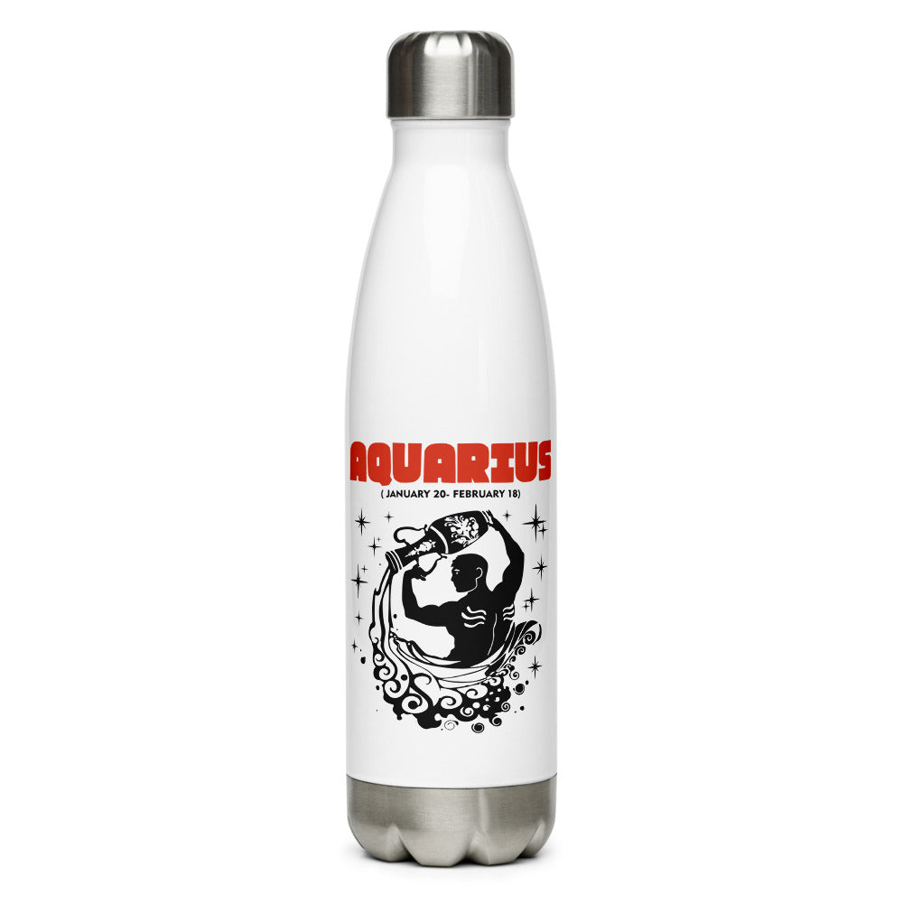 AQUARIUS - Stainless Steel Water Bottle