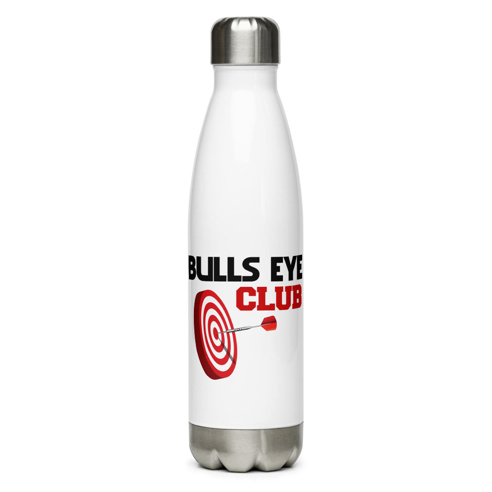 BULLS EYE CLUB - Stainless Steel Water Bottle