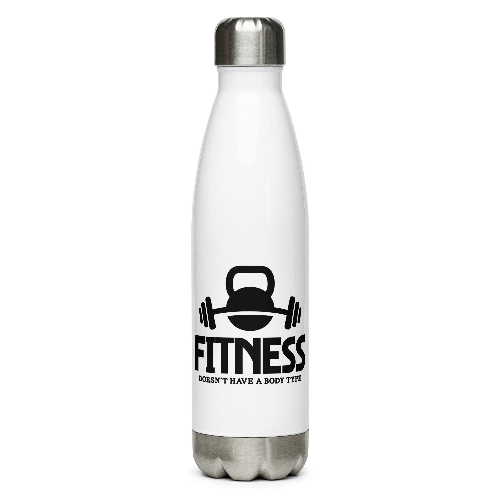 FITNESS - Stainless Steel Water Bottle