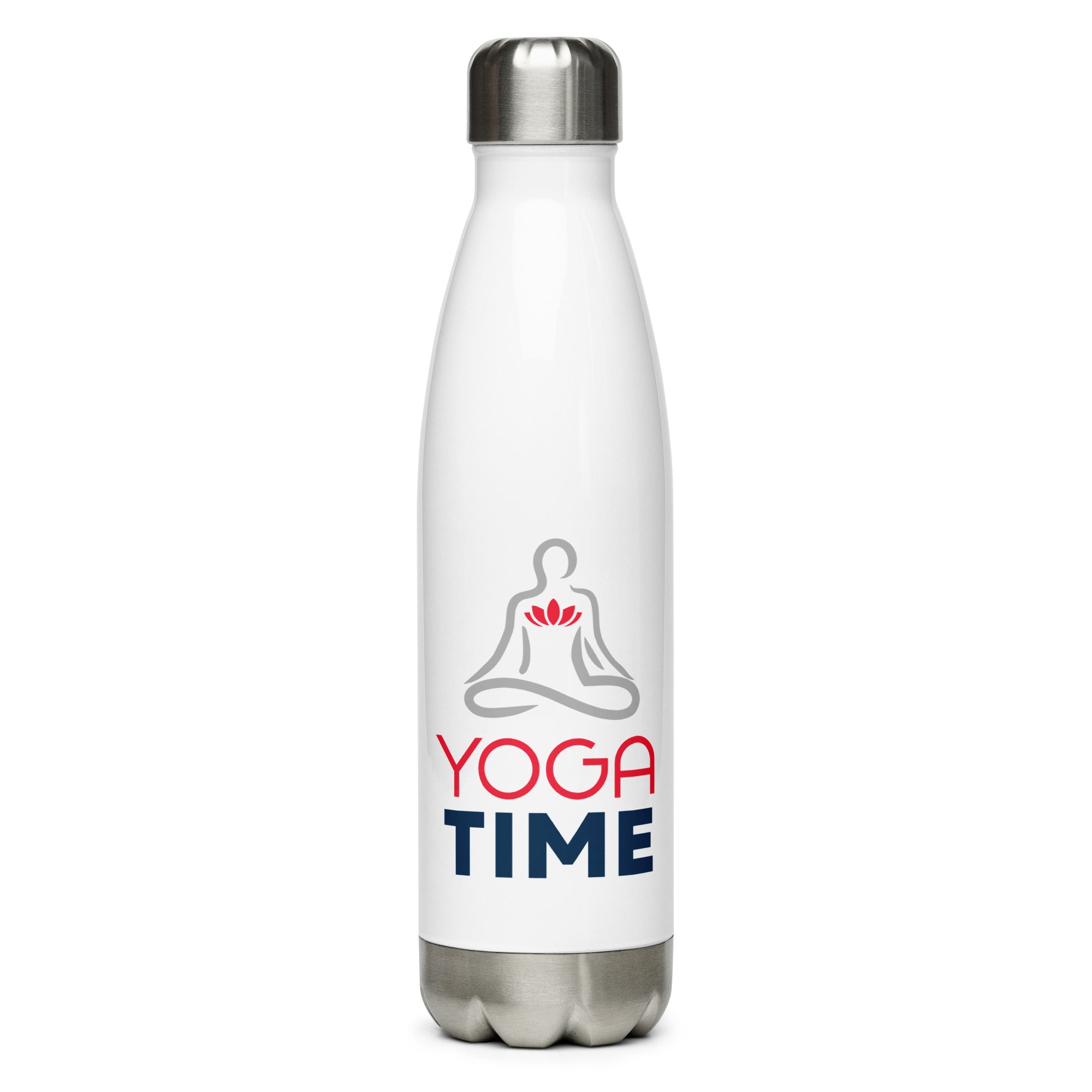 YOGA TIME - Stainless Steel Water Bottle