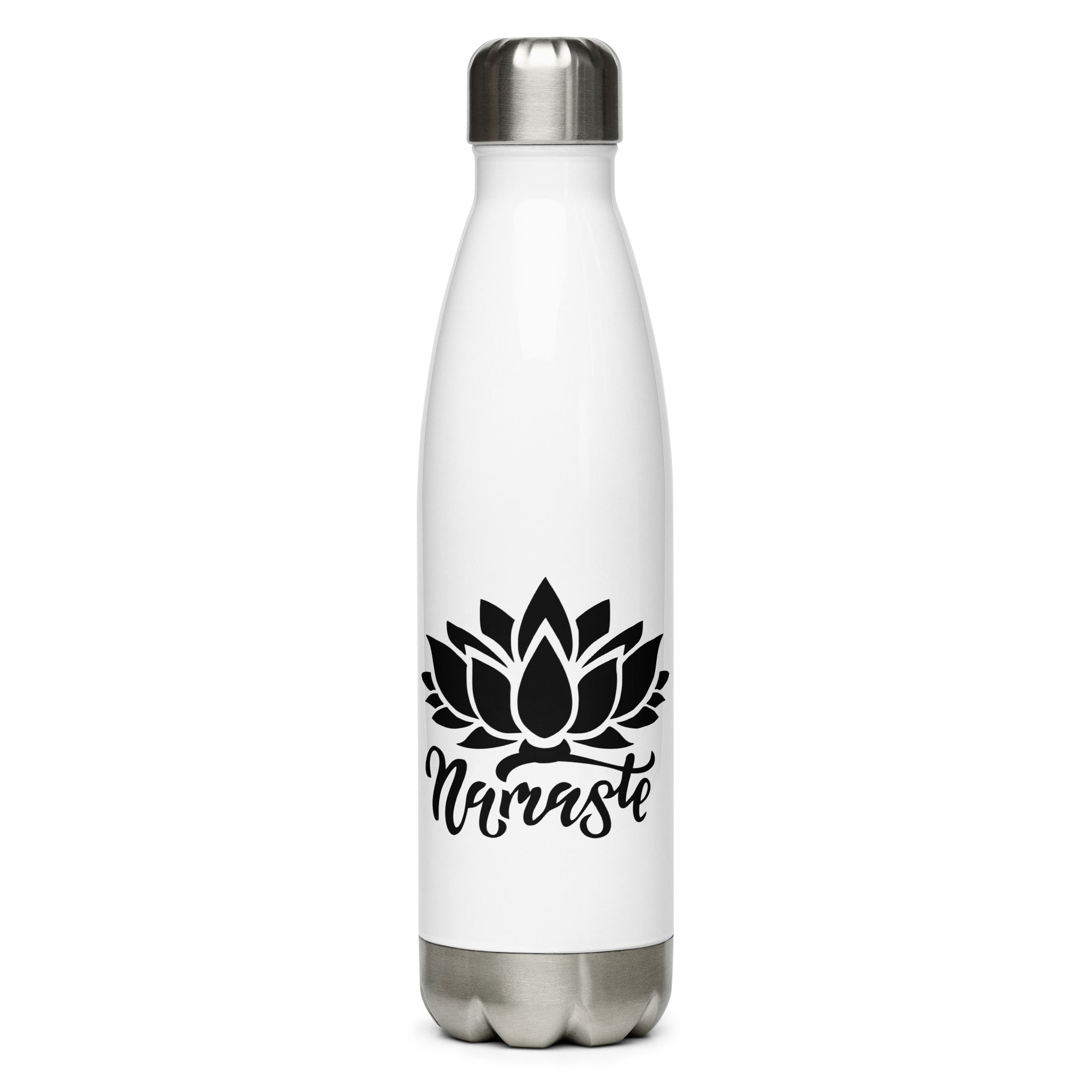 NAMASTE - Stainless Steel Water Bottle