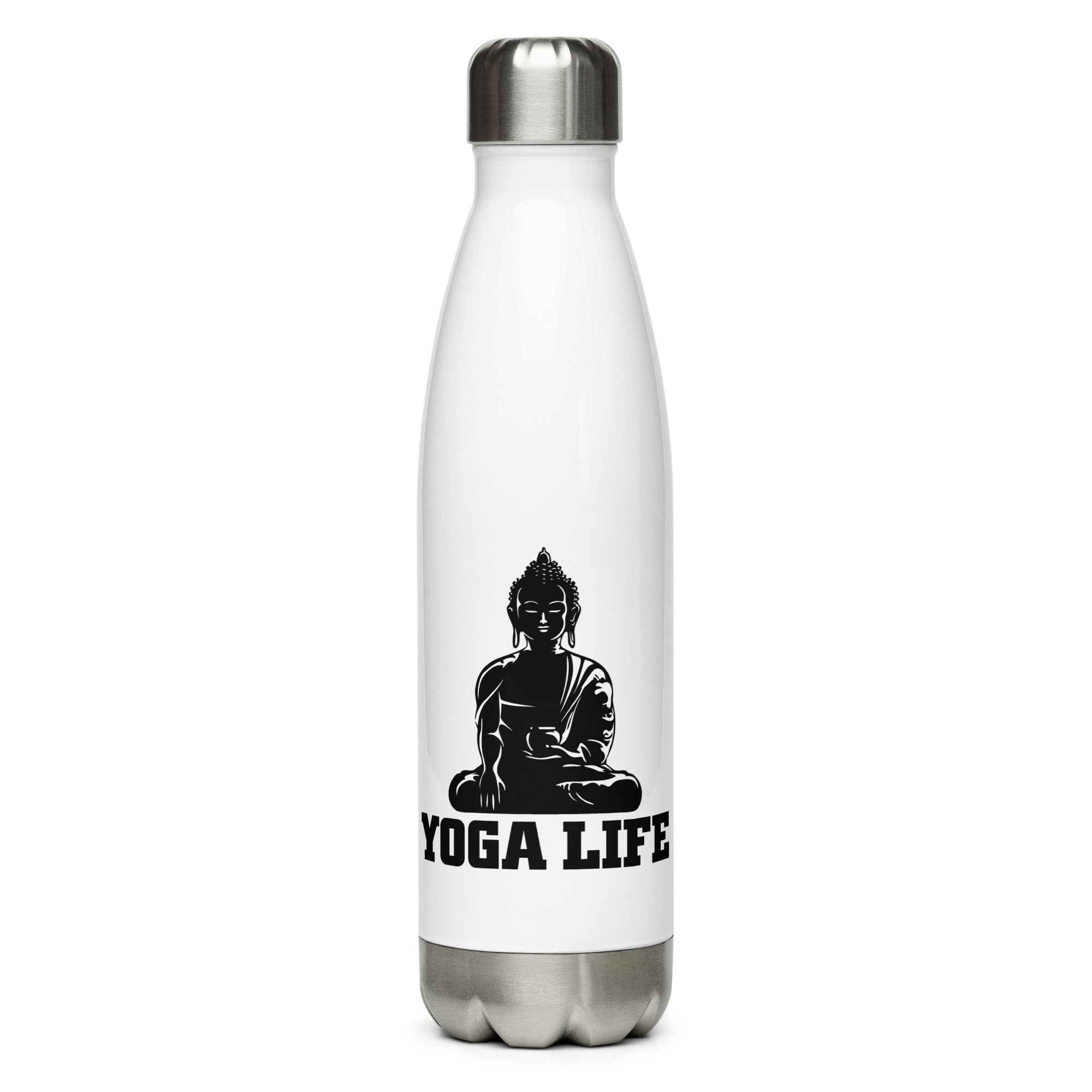 YOGA LIFE - Stainless Steel Water Bottle