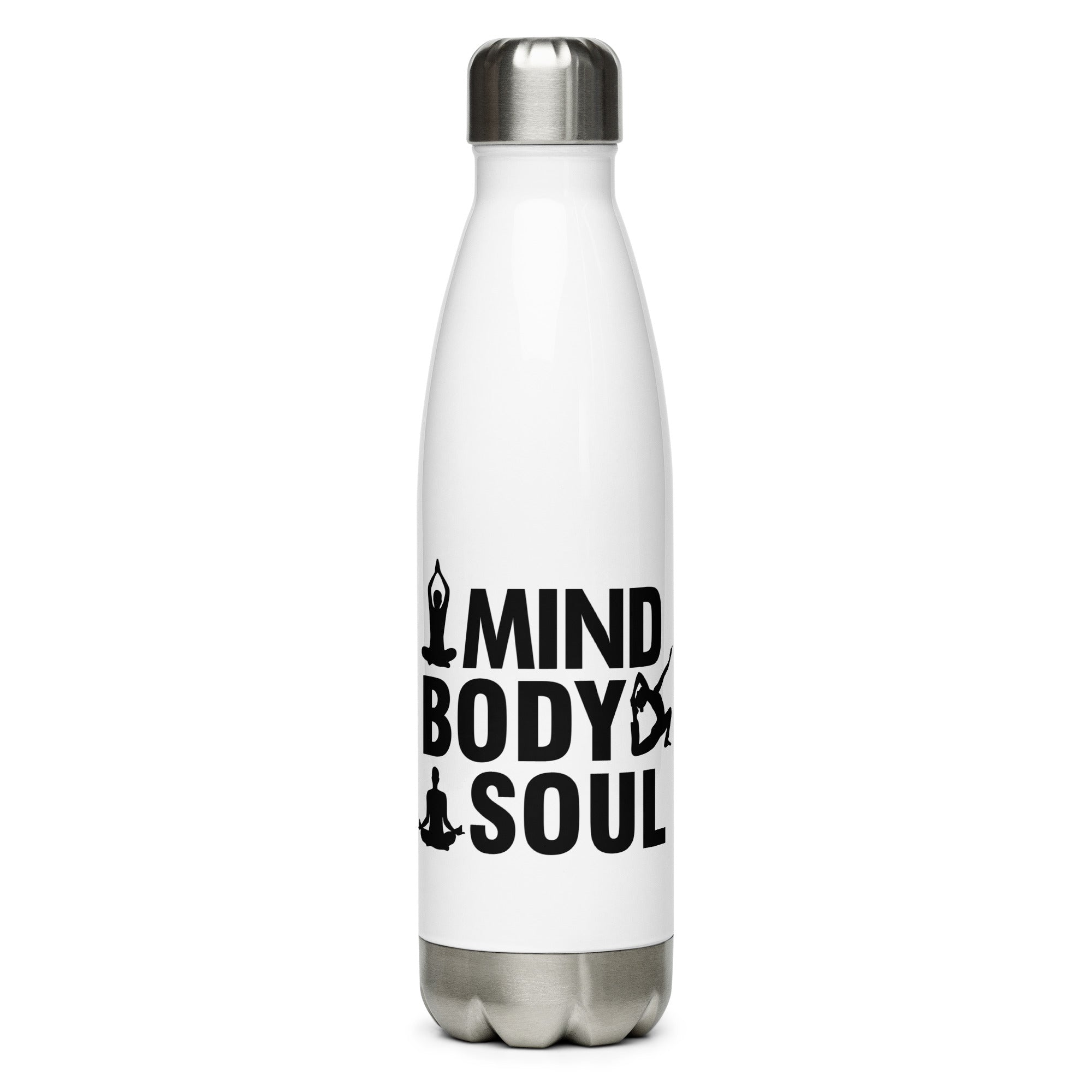 MIND BODY SOUL - Stainless Steel Water Bottle