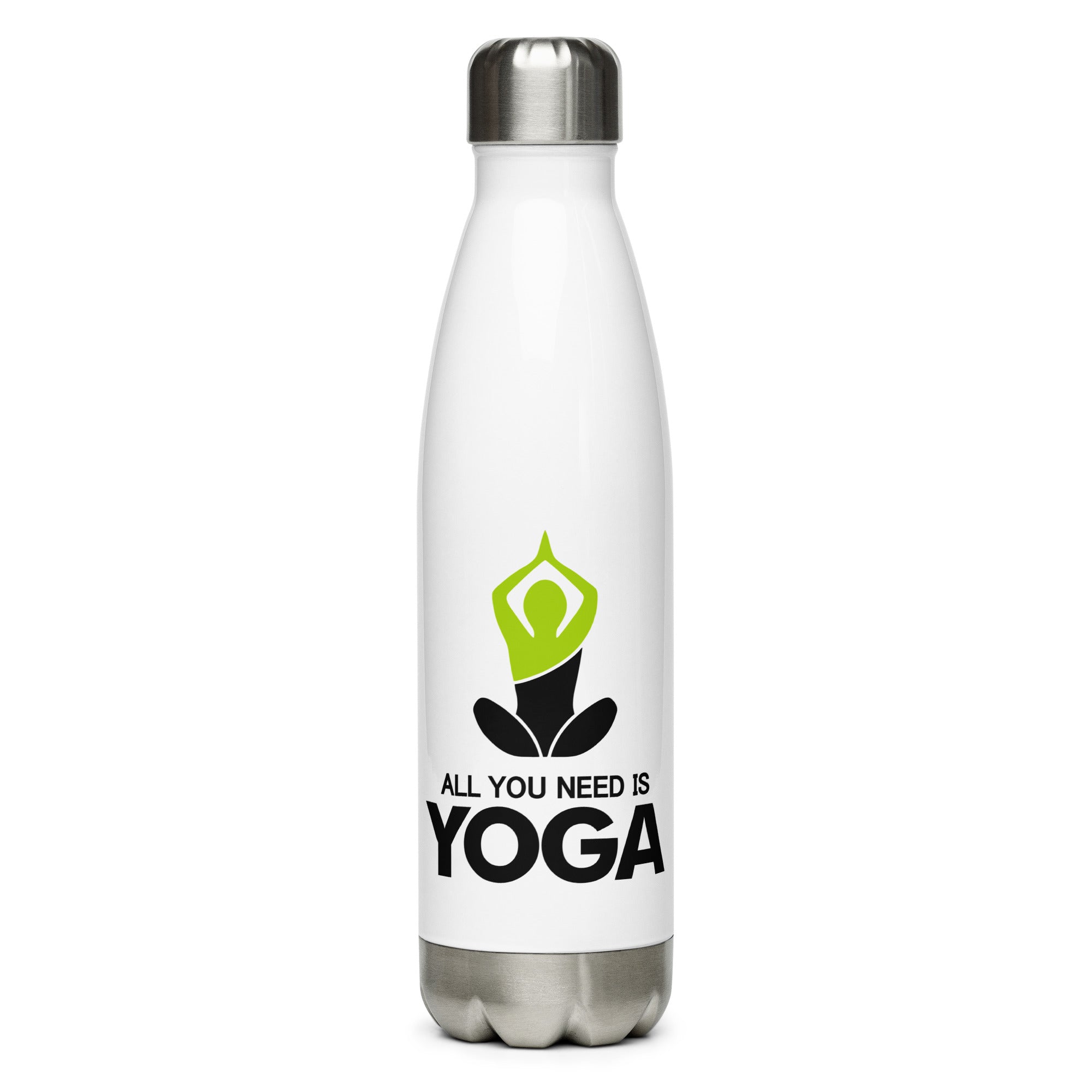 ALL YOU NEED IS YOGA - Stainless Steel Water Bottle