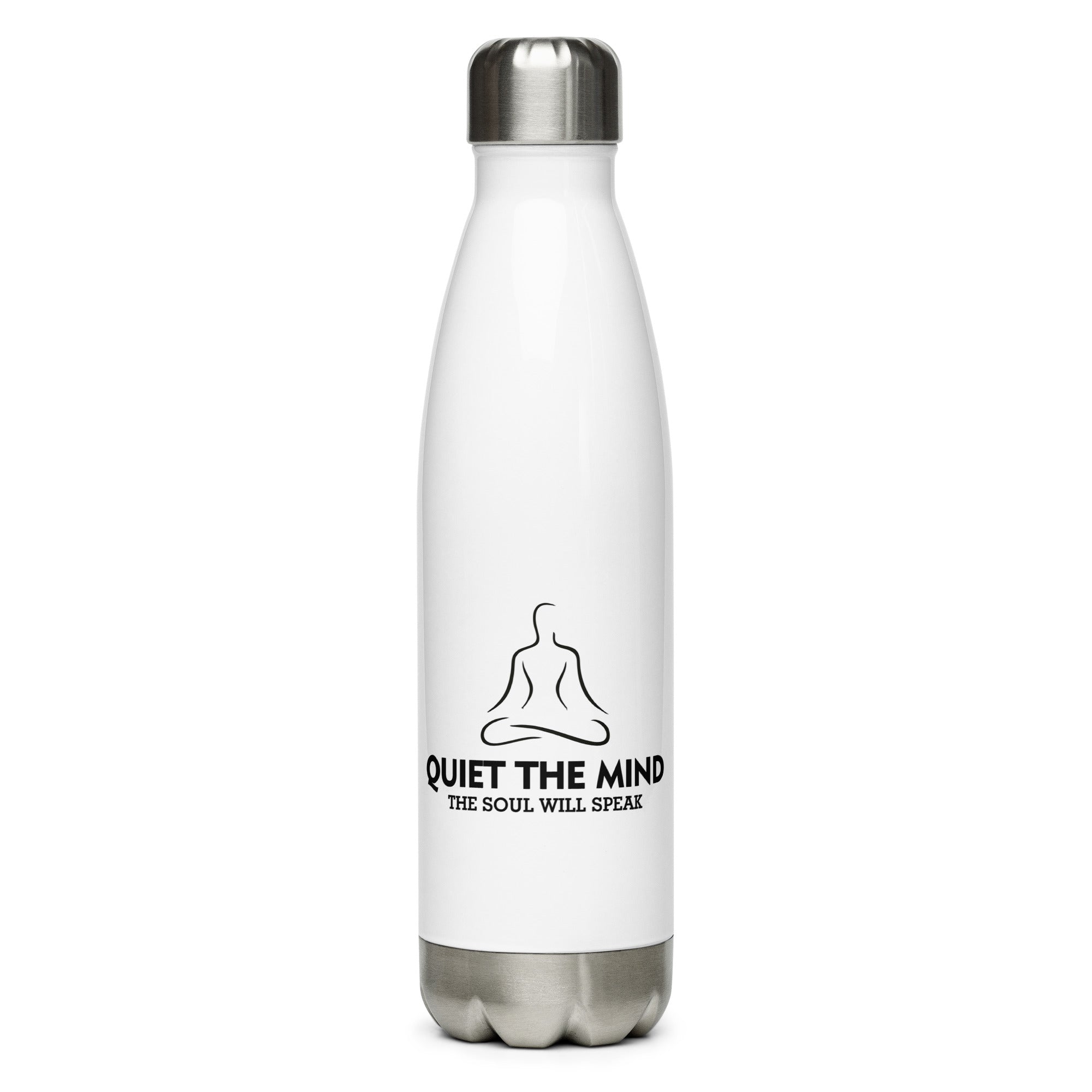 QUIET THE MIND - Stainless Steel Water Bottle