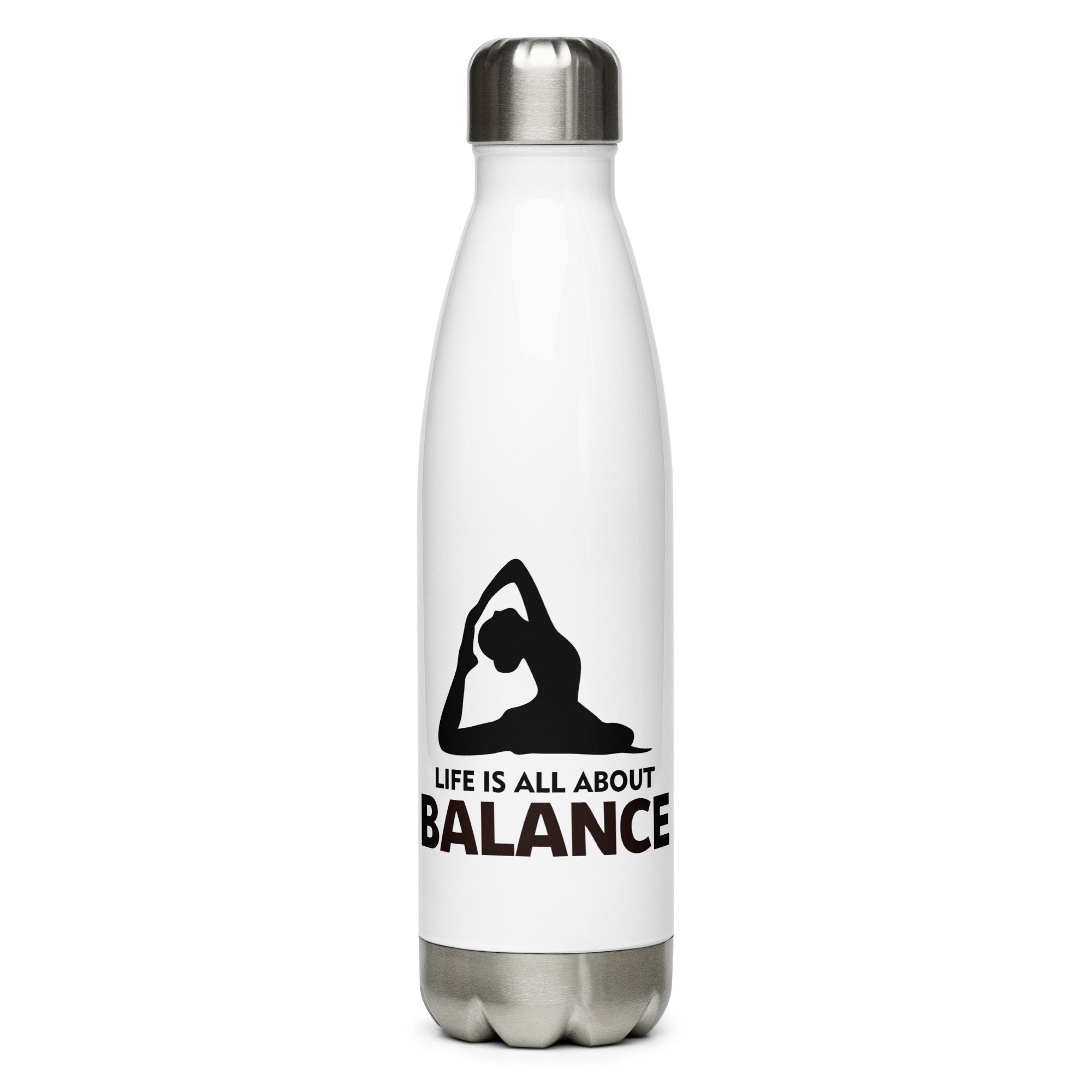 LIFE IS ALL ABOUT BALANCE - Stainless Steel Water Bottle