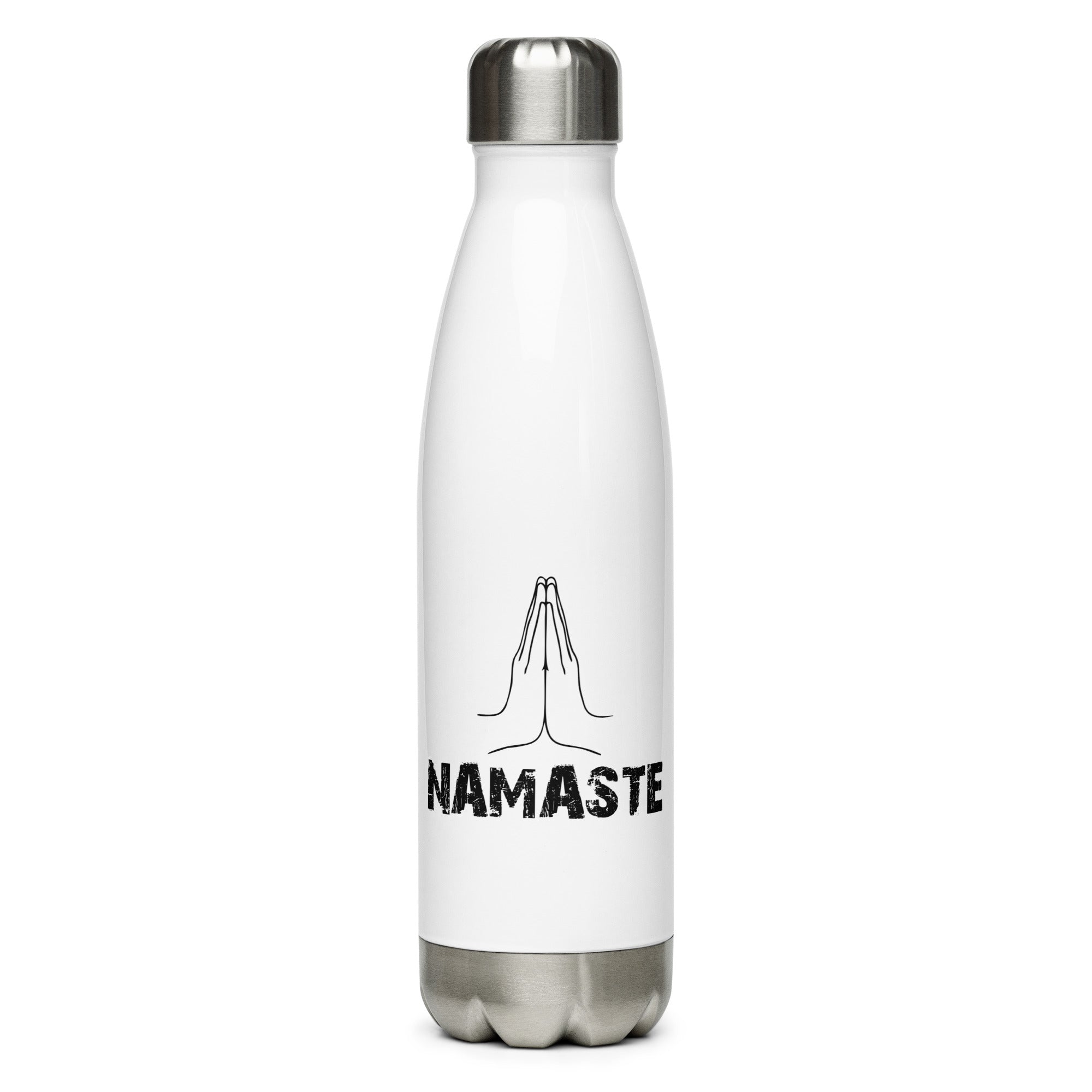 NAMASTE - Stainless Steel Water Bottle