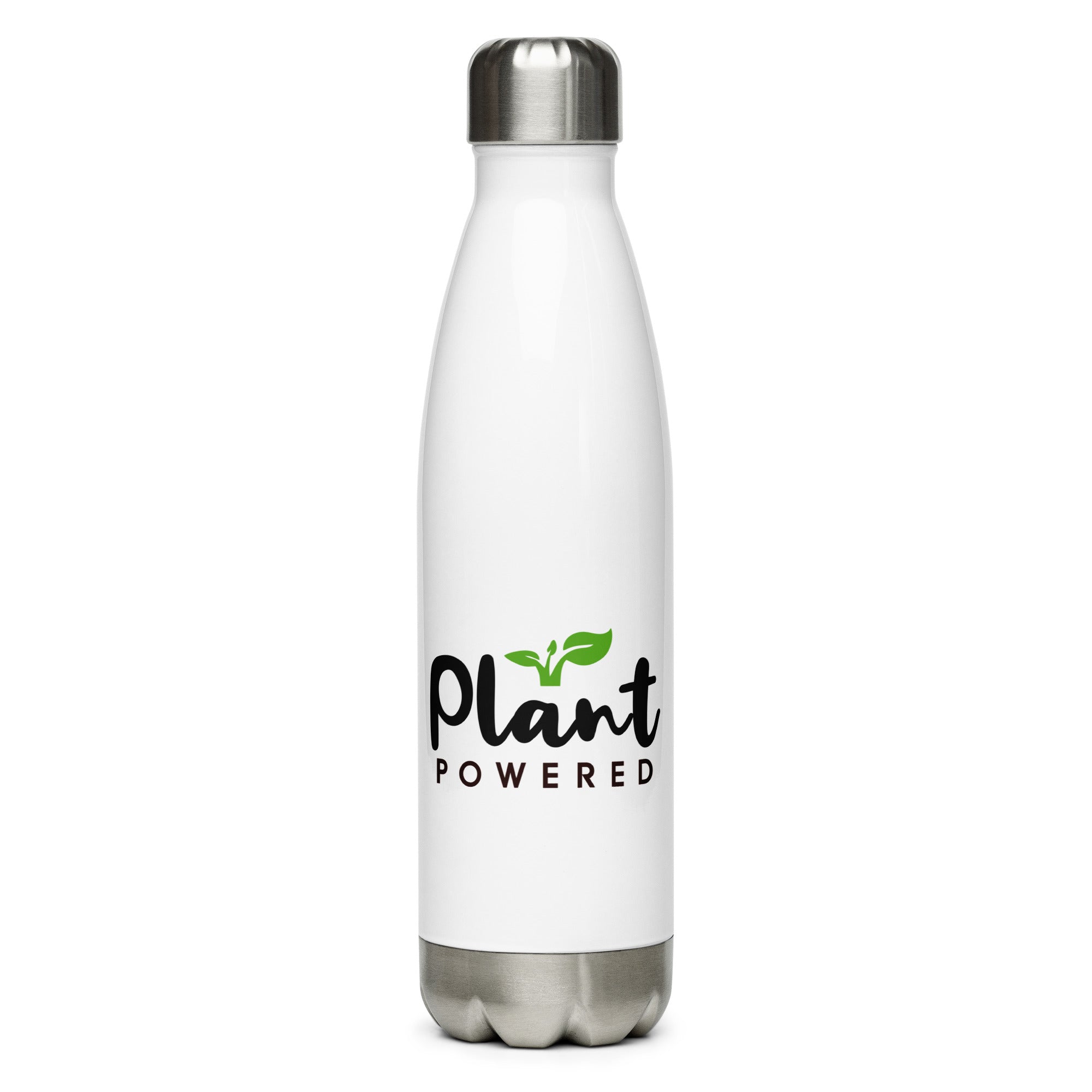 PLANT POWERED - Stainless Steel Water Bottle