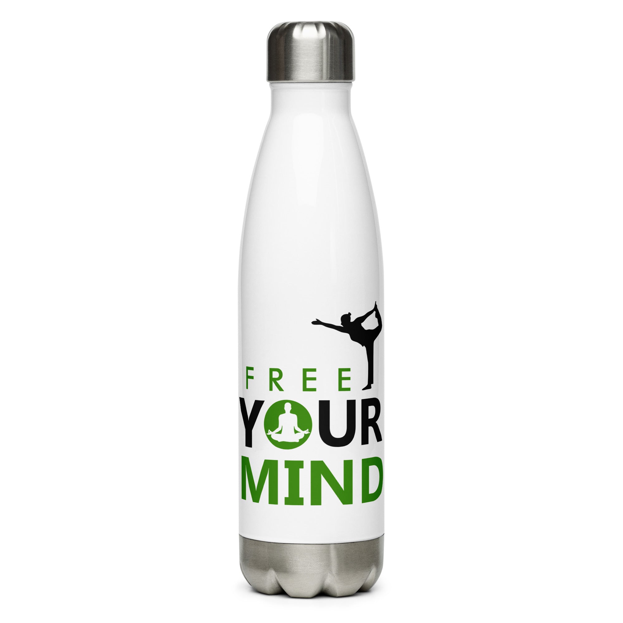 FREE YOUR MIND - Stainless Steel Water Bottle