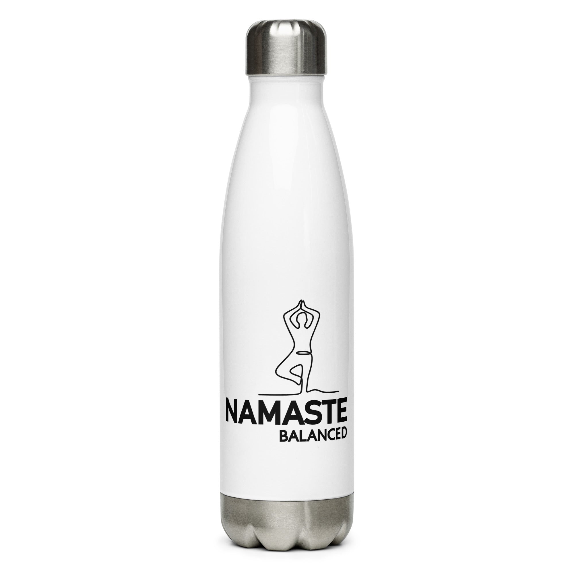 NAMASTE BALANCED - Stainless Steel Water Bottle