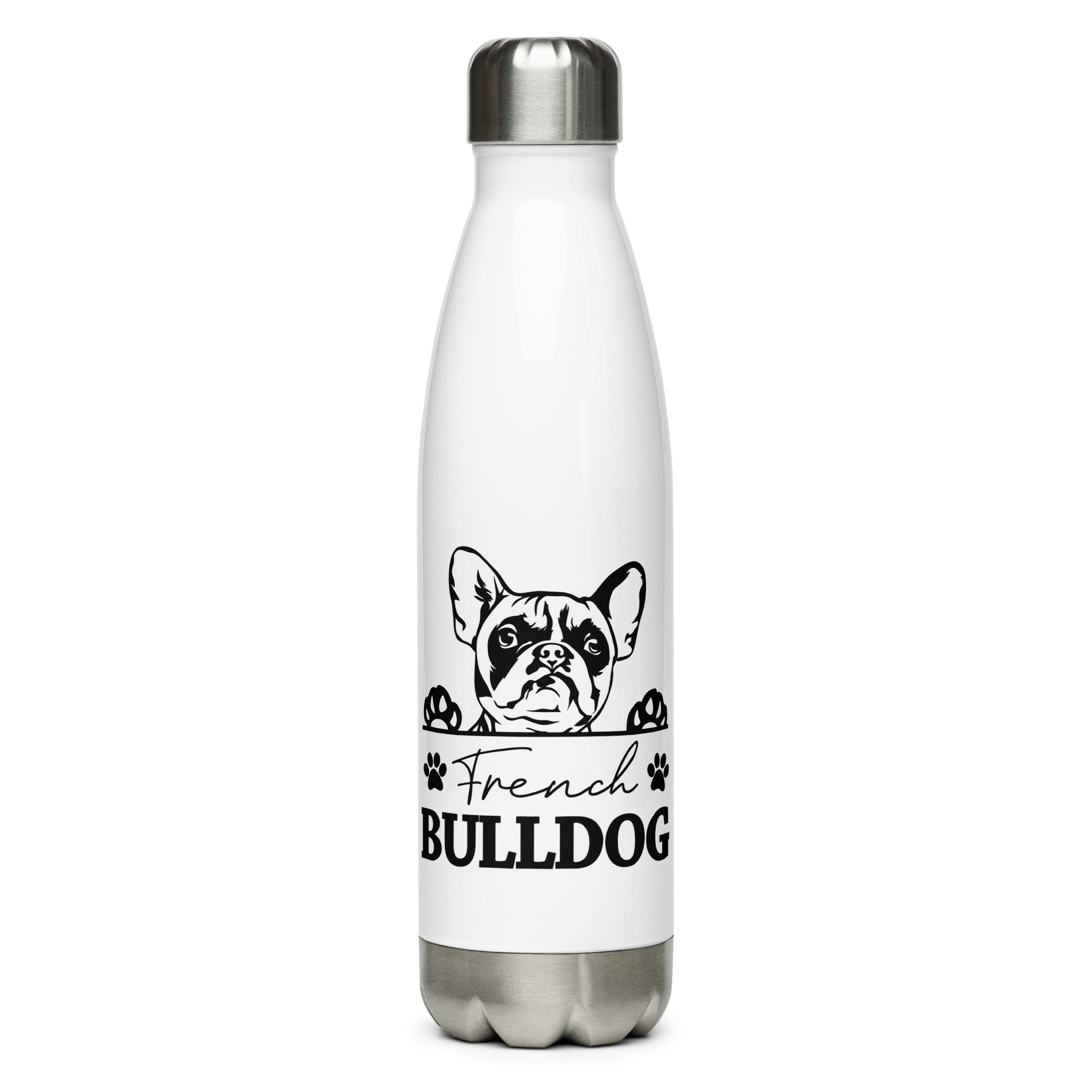 FRENCH BULLDOG - Stainless Steel Water Bottle
