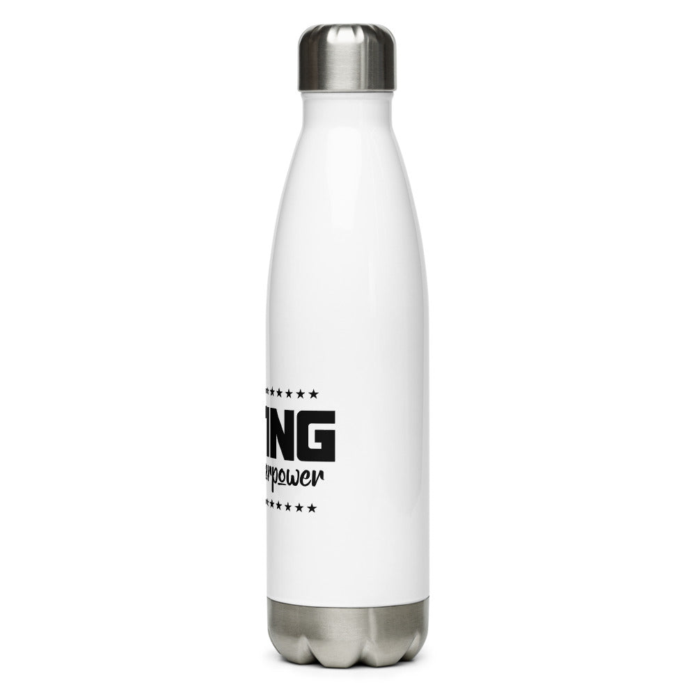 Acting is my superpower - Stainless Steel Water Bottle