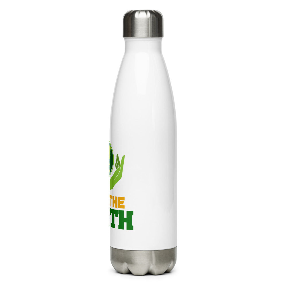 SAVE THE EARTH - Stainless Steel Water Bottle