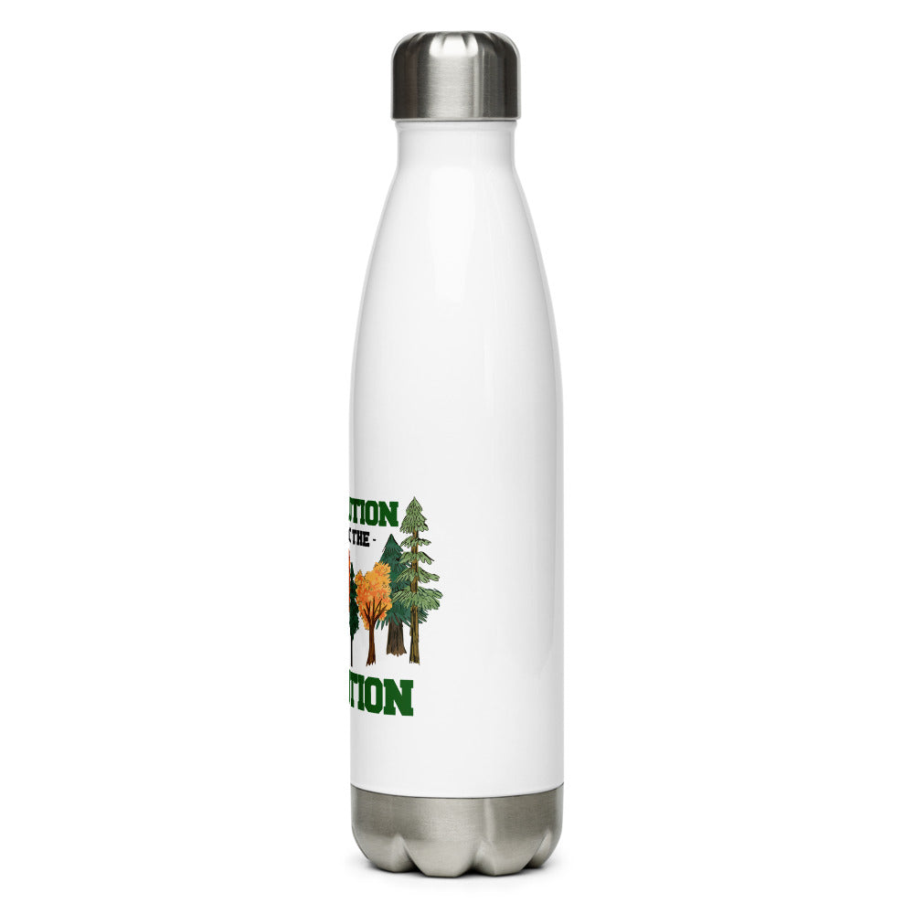 BE THE SOLUTION - Stainless Steel Water Bottle