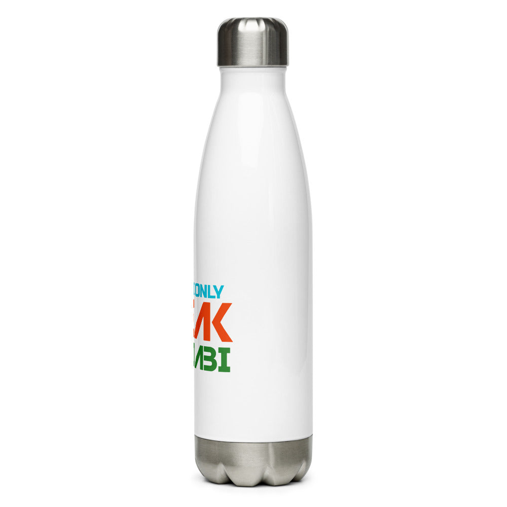 SORRY I ONLY SPEAK PUNJABI - Stainless Steel Water Bottle