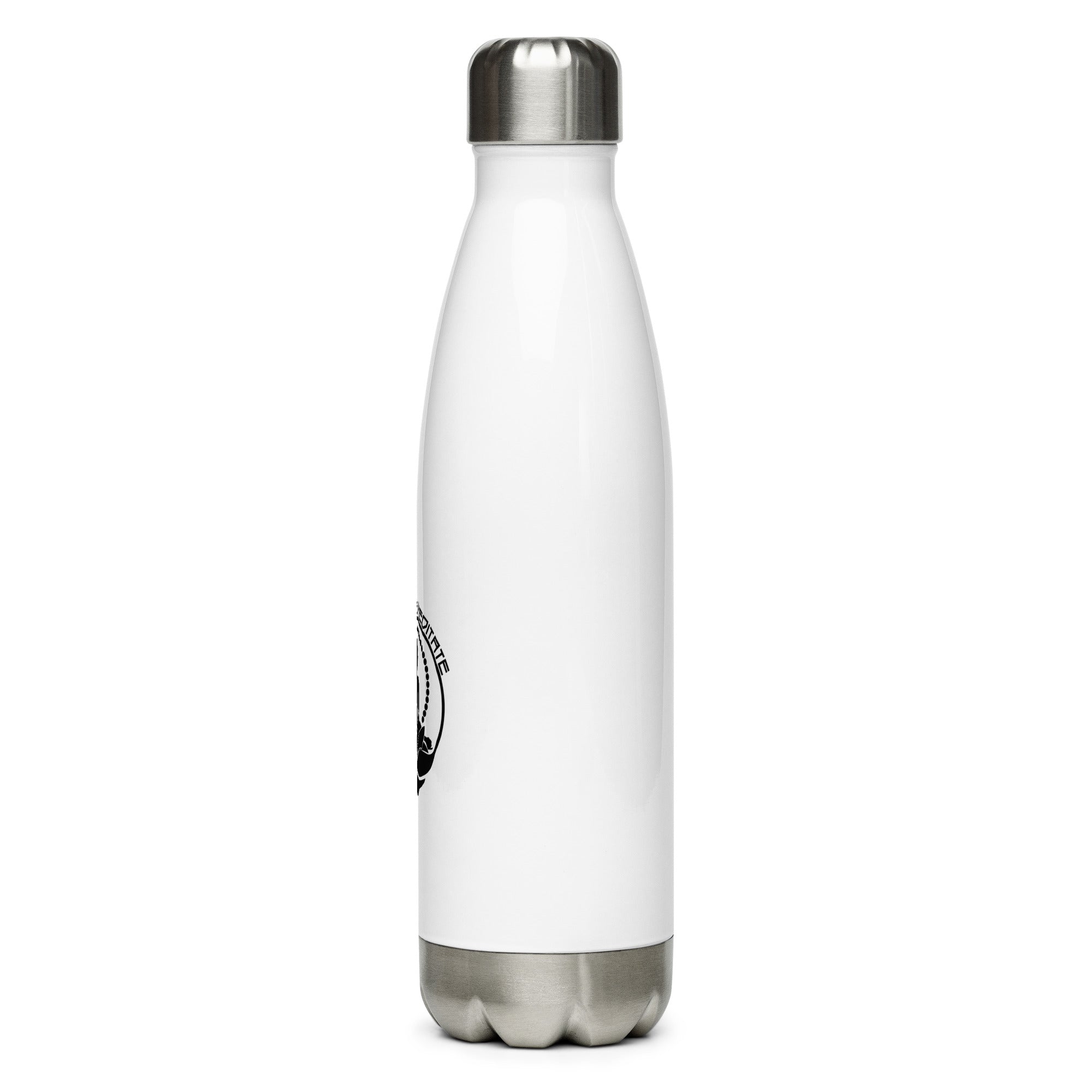 DON'T HATE MEDITATE - Stainless Steel Water Bottle