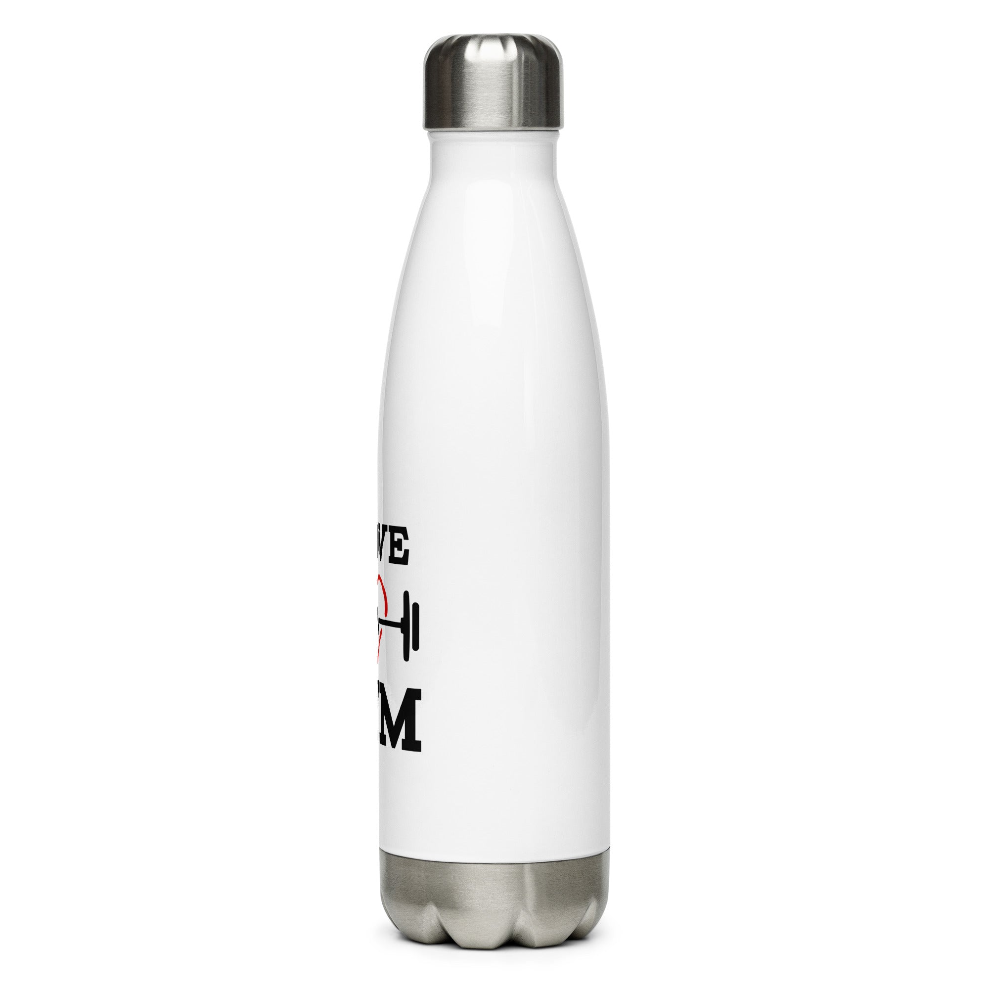 I LOVE GYM - Stainless Steel Water Bottle