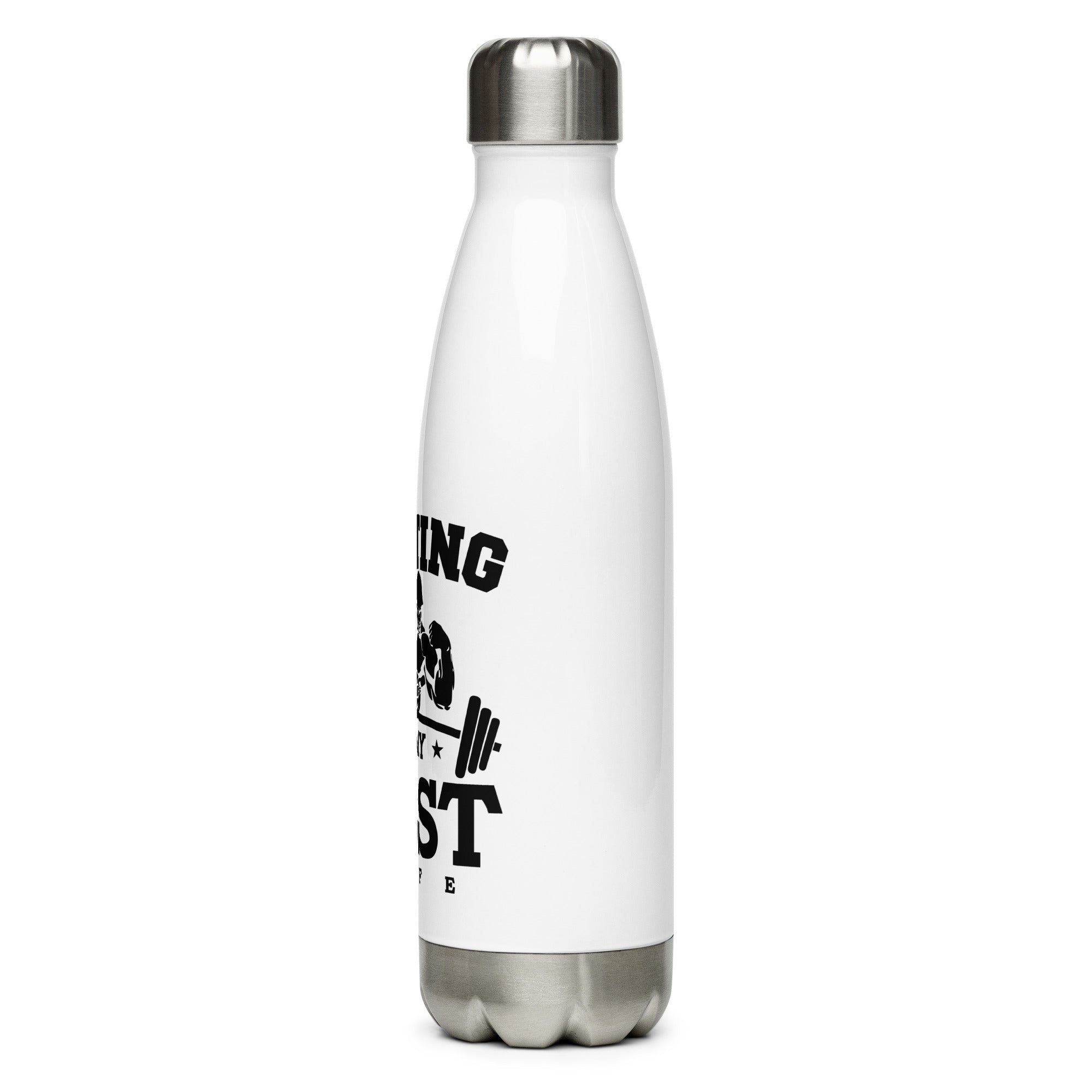 LIFTING IS MY BEST LIFE - Stainless Steel Water Bottle