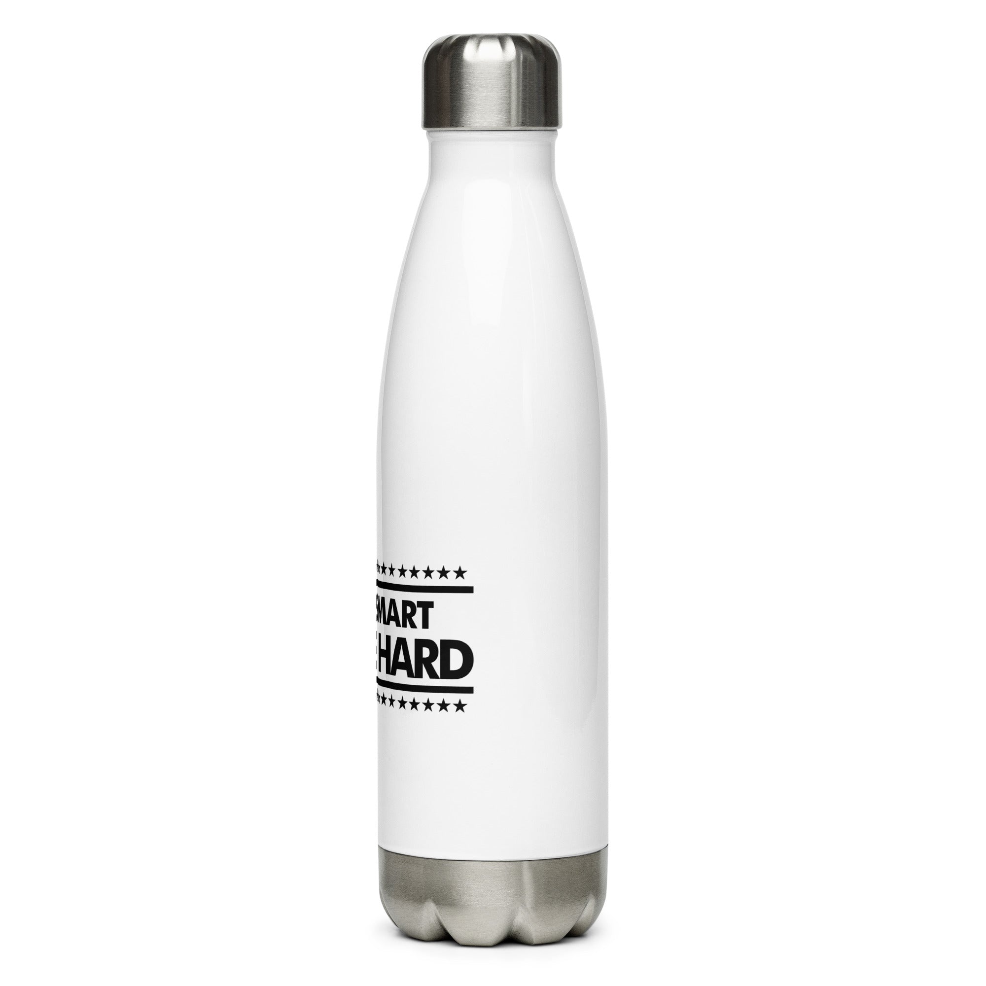 WORK SMART HUSTLE HARD - Stainless Steel Water Bottle