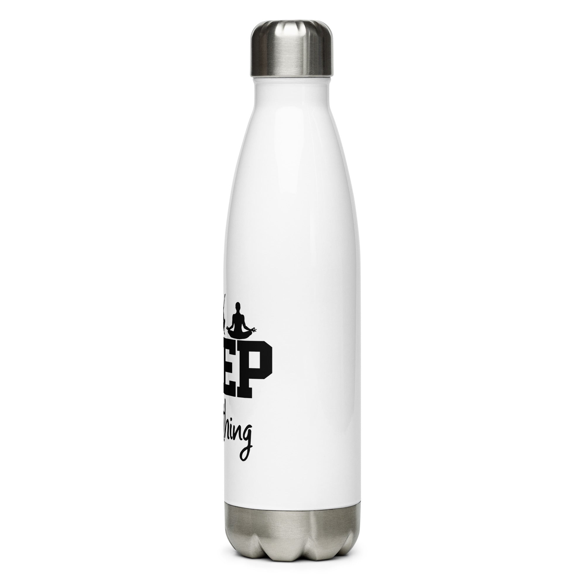 KEEP BREATHING - Stainless Steel Water Bottle