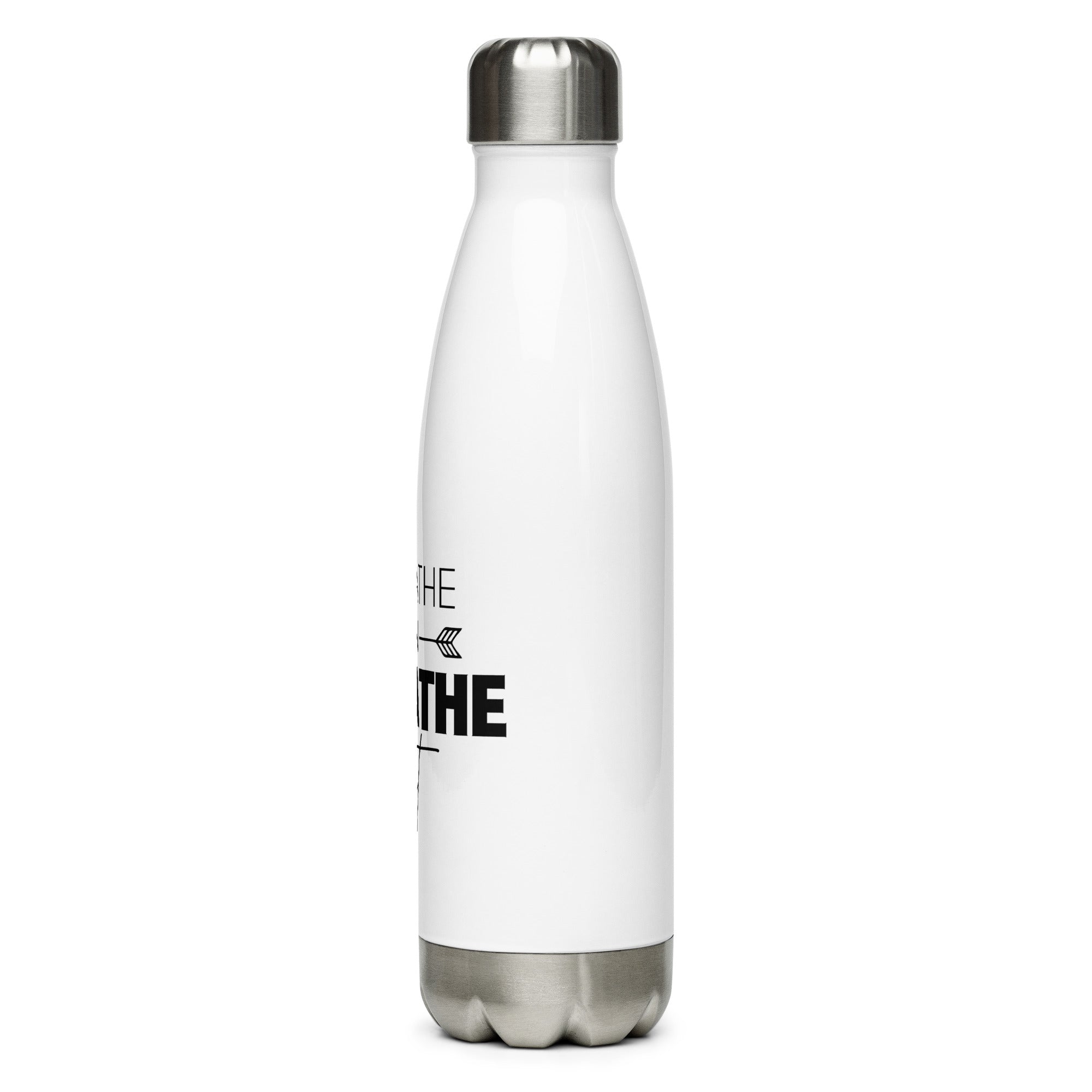 BREATHE IN BREATHE OUT - Stainless Steel Water Bottle