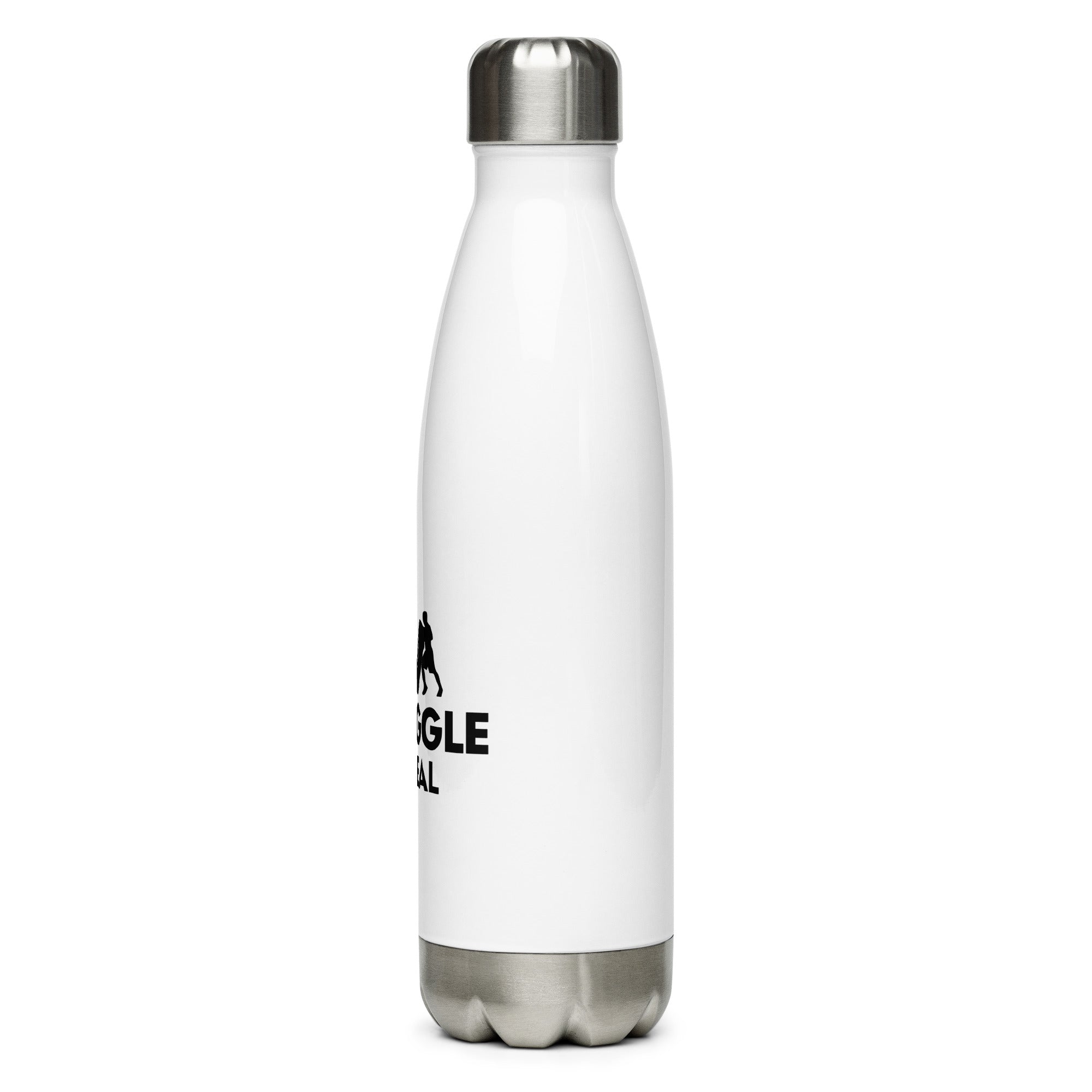 THE STRUGGLE IS REAL - Stainless Steel Water Bottle