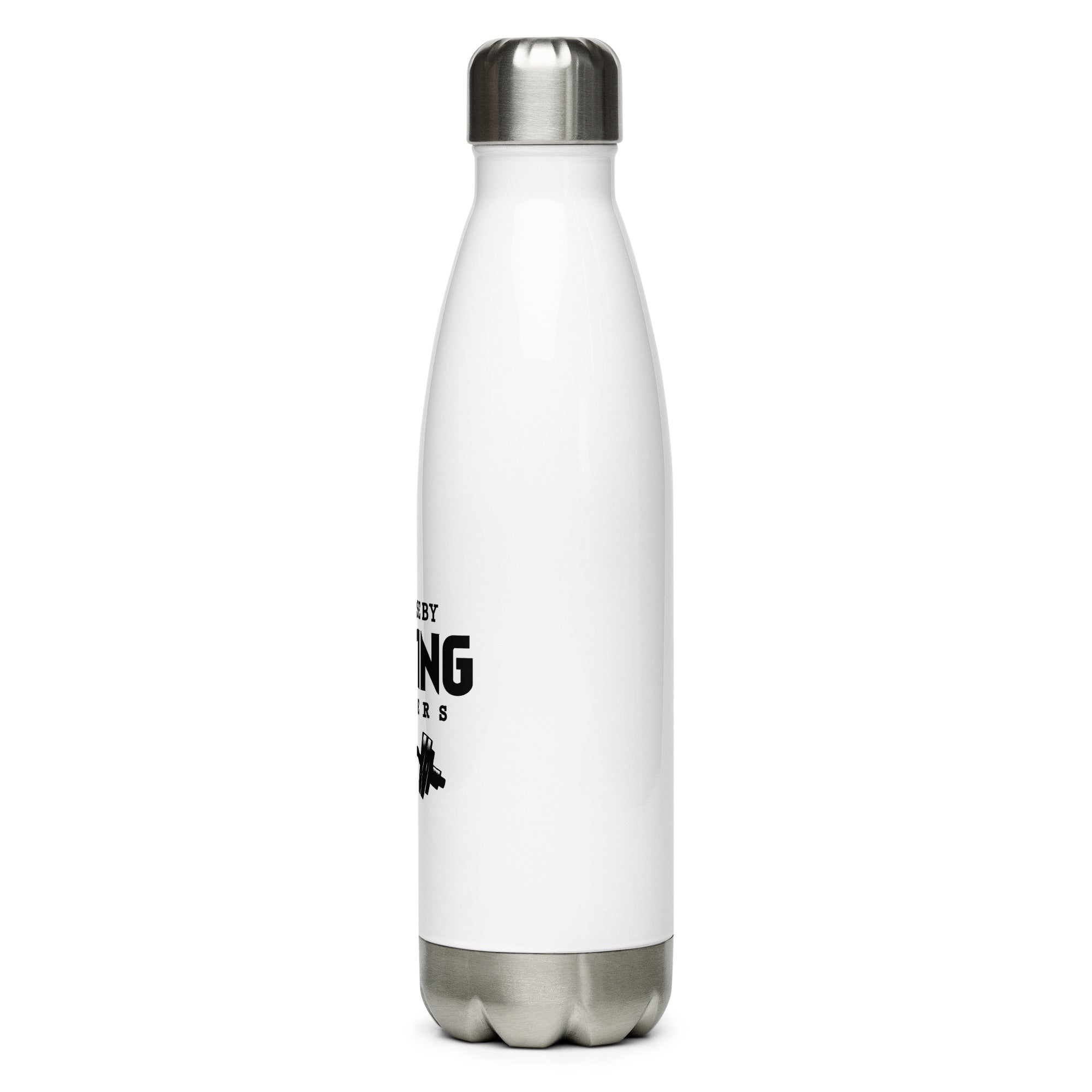 WE RISE BY LIFTING OTHERS - Stainless Steel Water Bottle