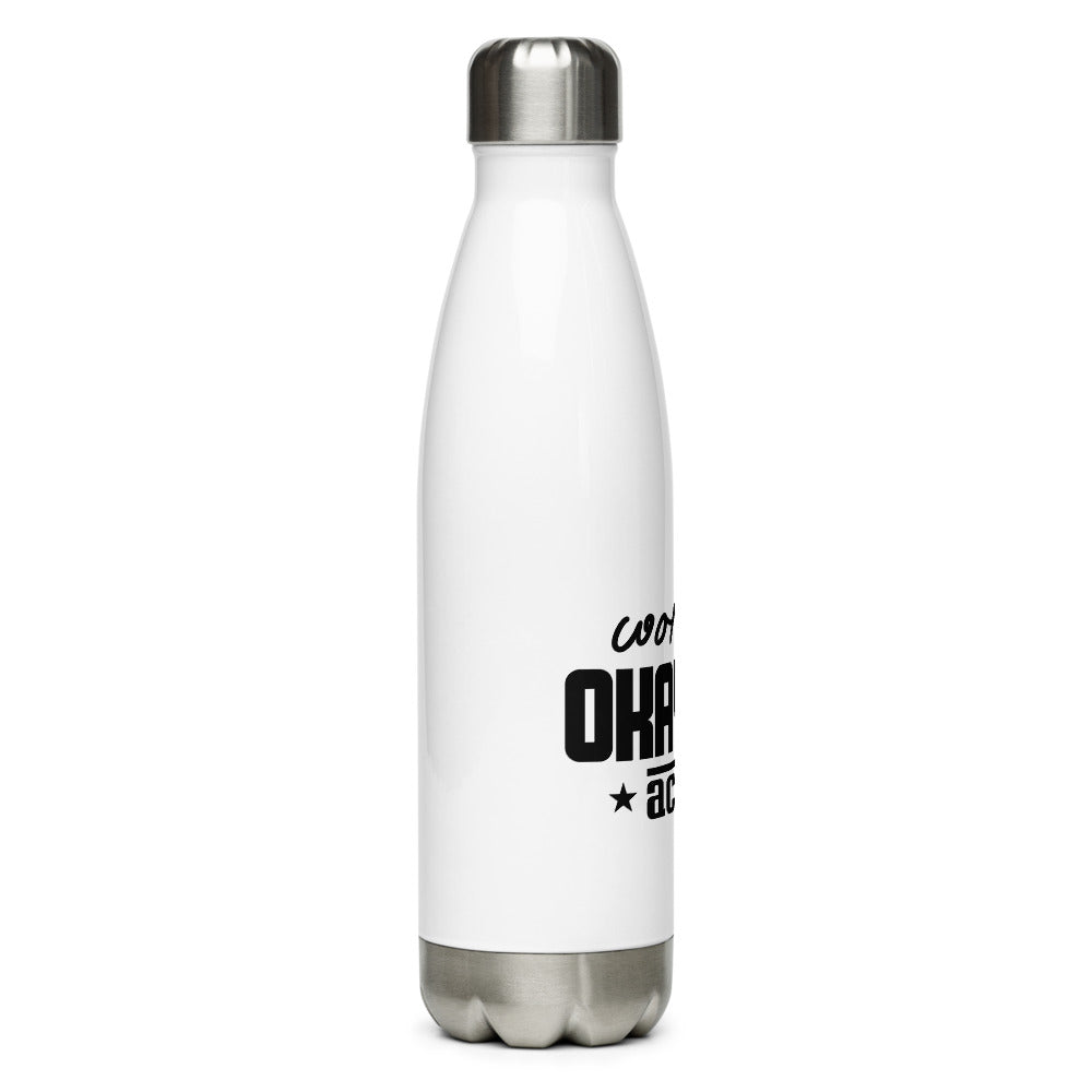 World's okayest actor- Stainless Steel Water Bottle