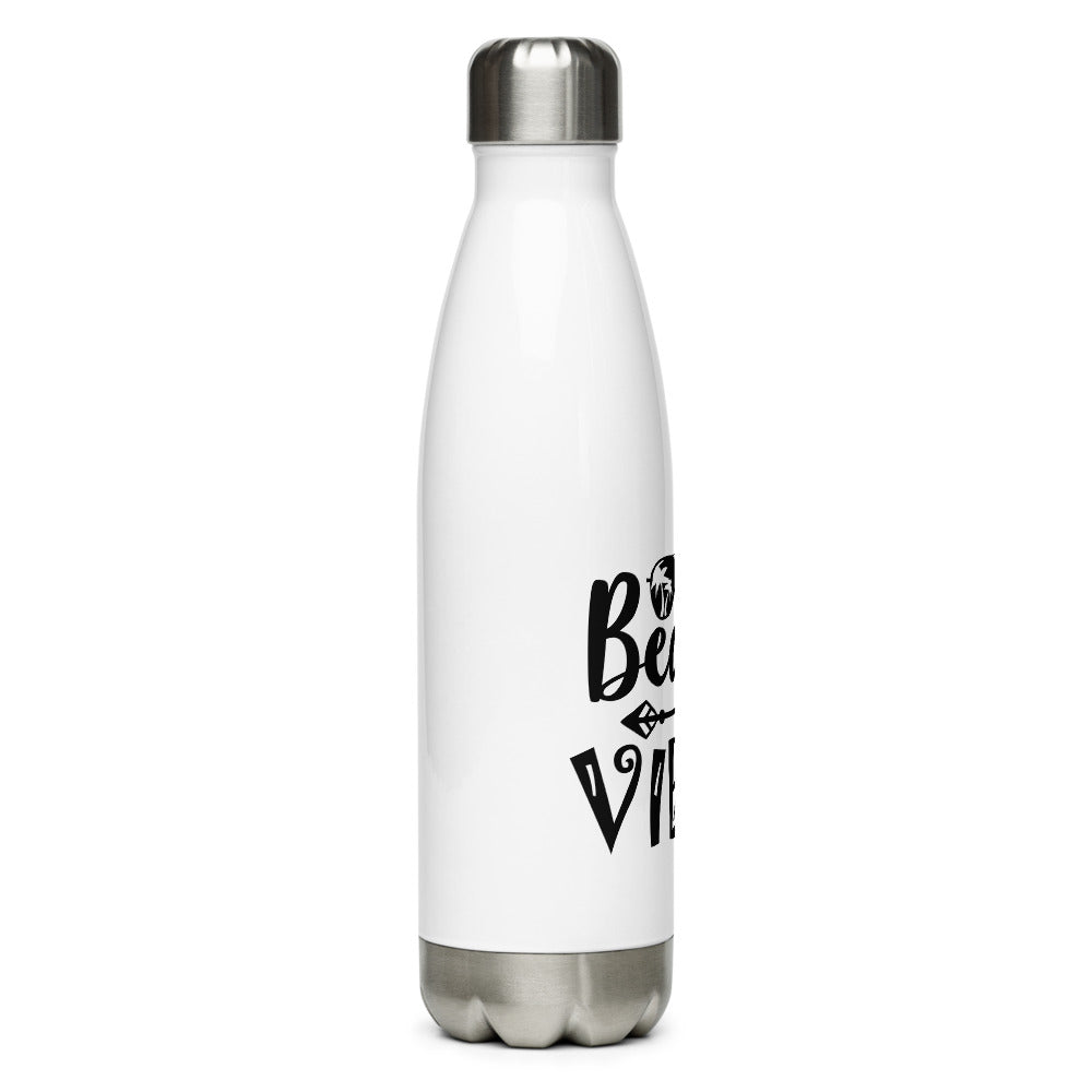 Beach Vibes- Stainless Steel Water Bottle