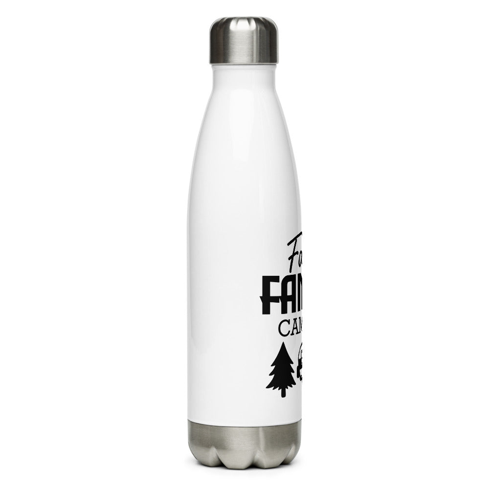 Family Camping- Stainless Steel Water Bottle