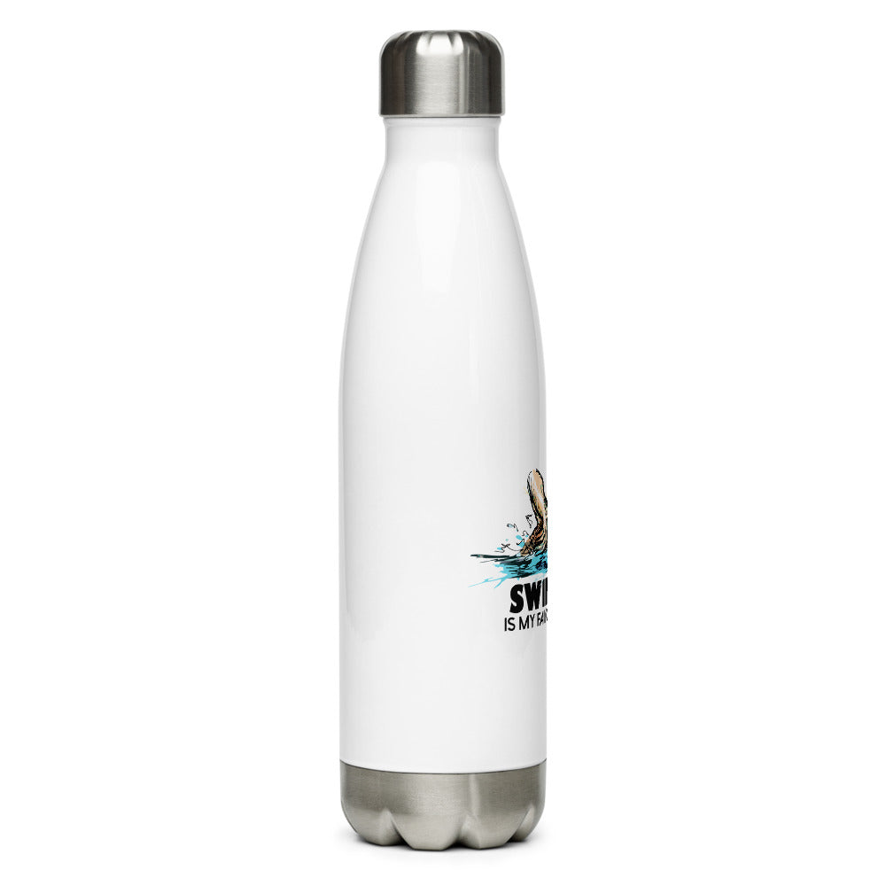 Swimming- Stainless Steel Water Bottle