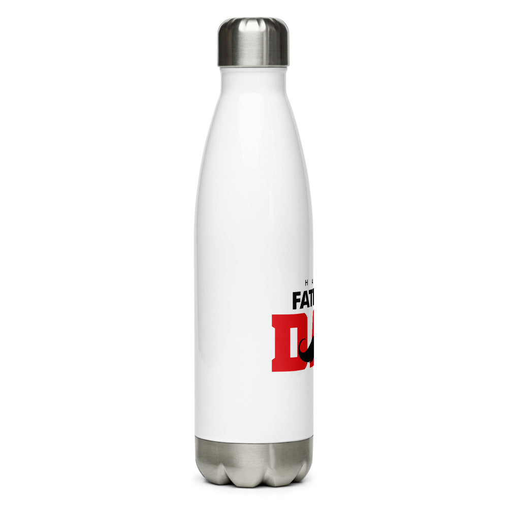 HAPPY FATHER'S DAY - Stainless Steel Water Bottle